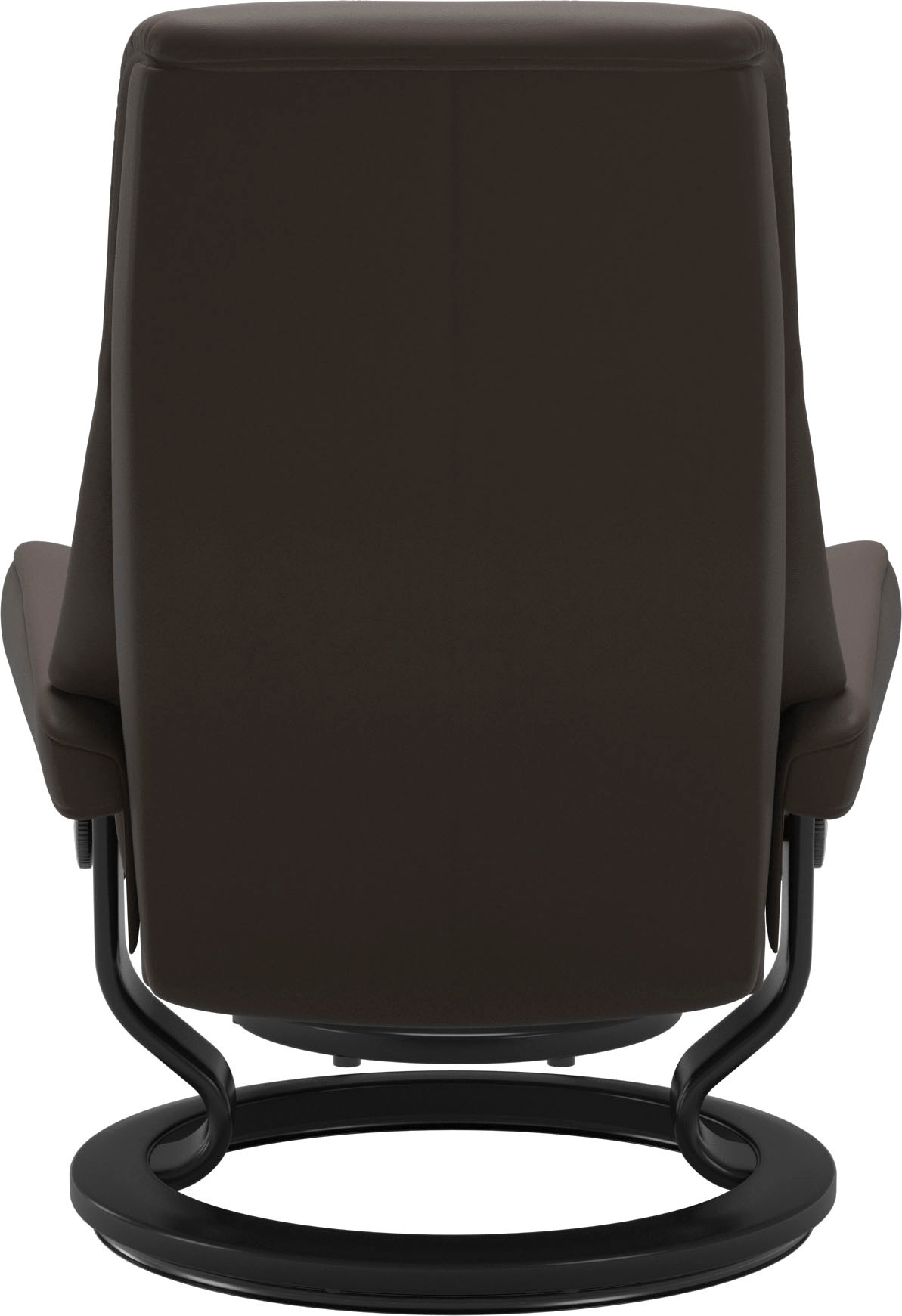 Stressless® Relaxsessel »View«, (Set, Relaxsessel mit Hocker), mit Classic Base, Größe M,Gestell Schwarz
