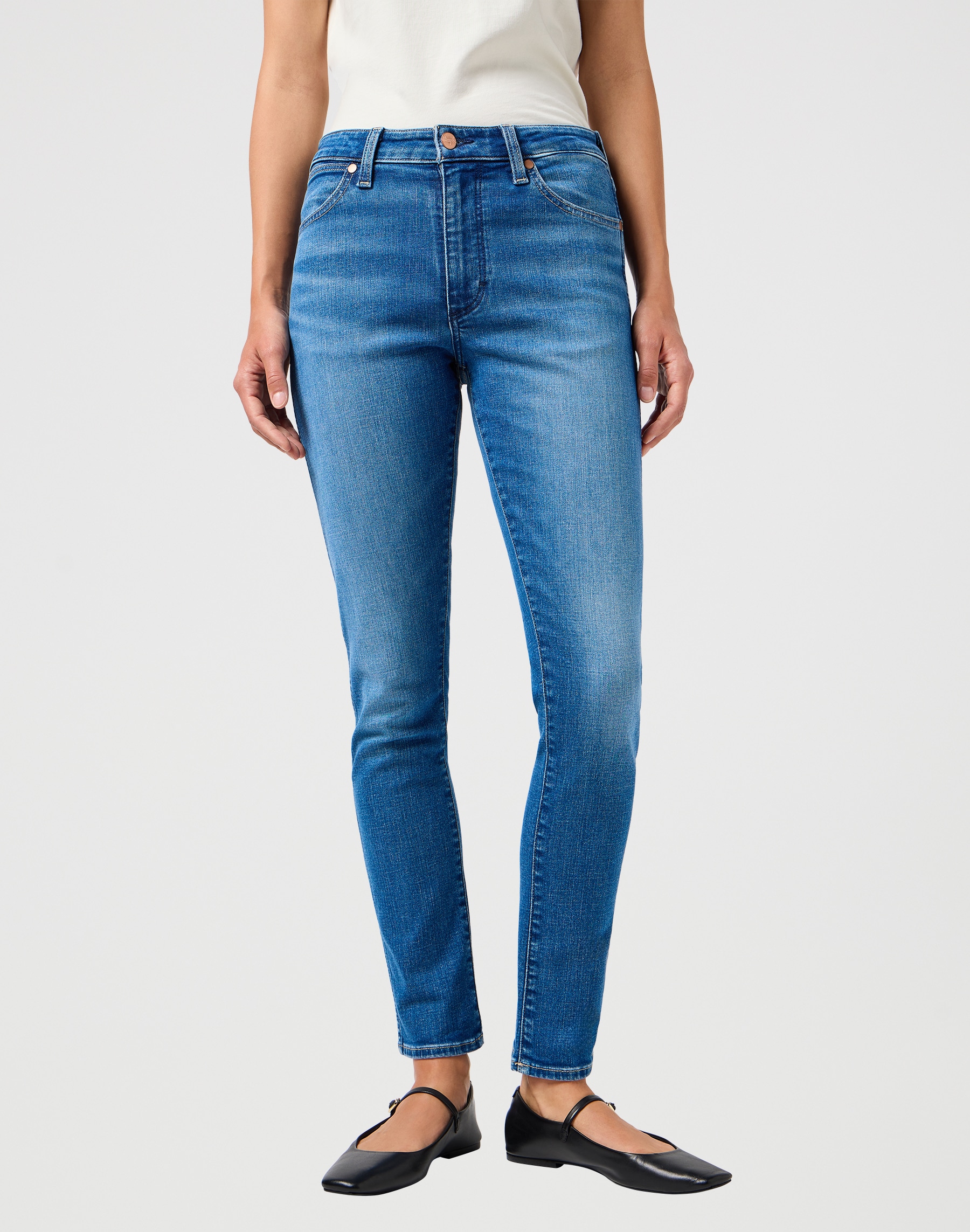 Wrangler Skinny-fit-Jeans »SIENNA« im Five-Pocket Style
