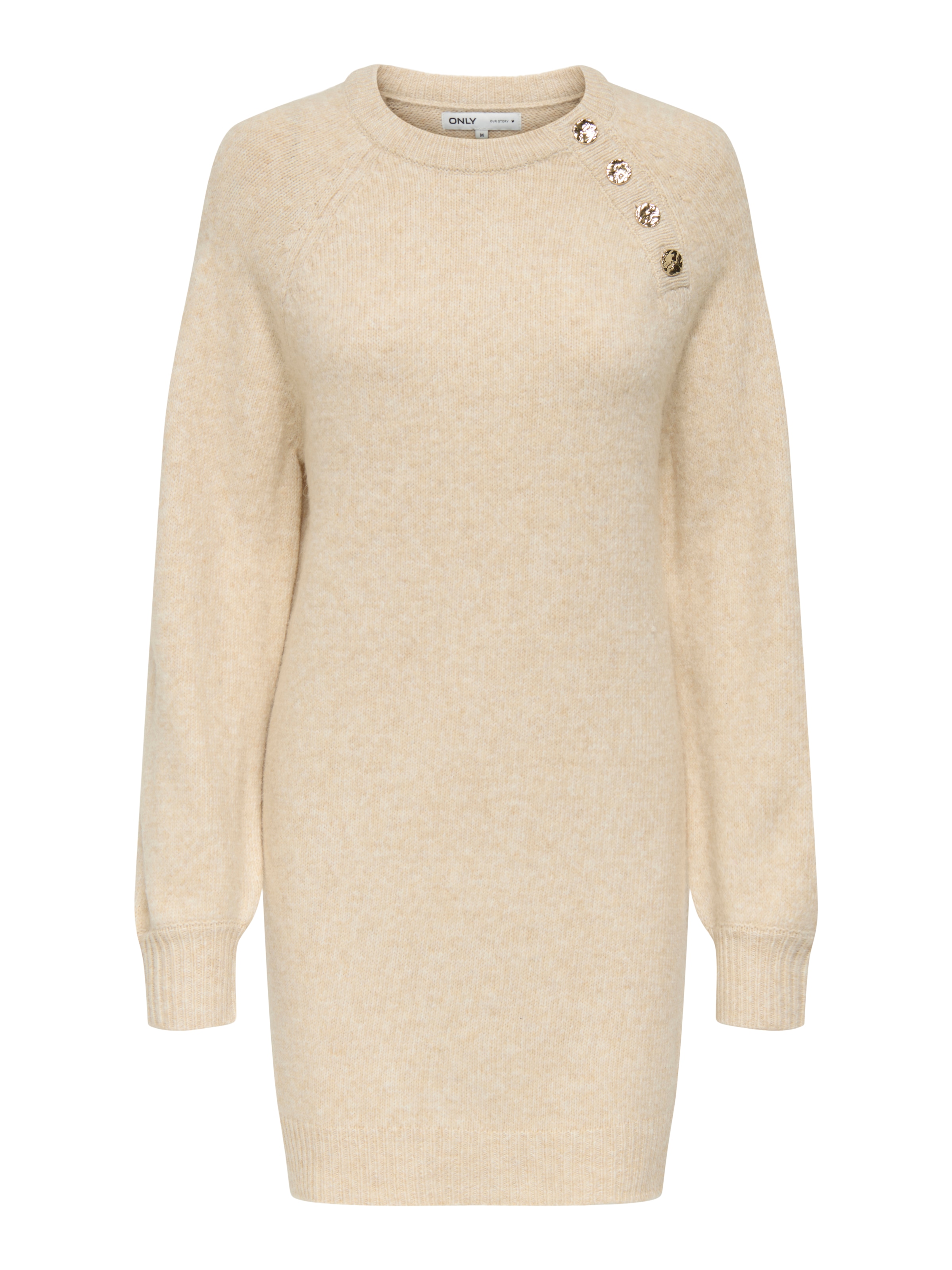 ONLY Strickkleid "ONLFI LIFE LS BUTTON ONEC DRESS ZL KNT" günstig online kaufen