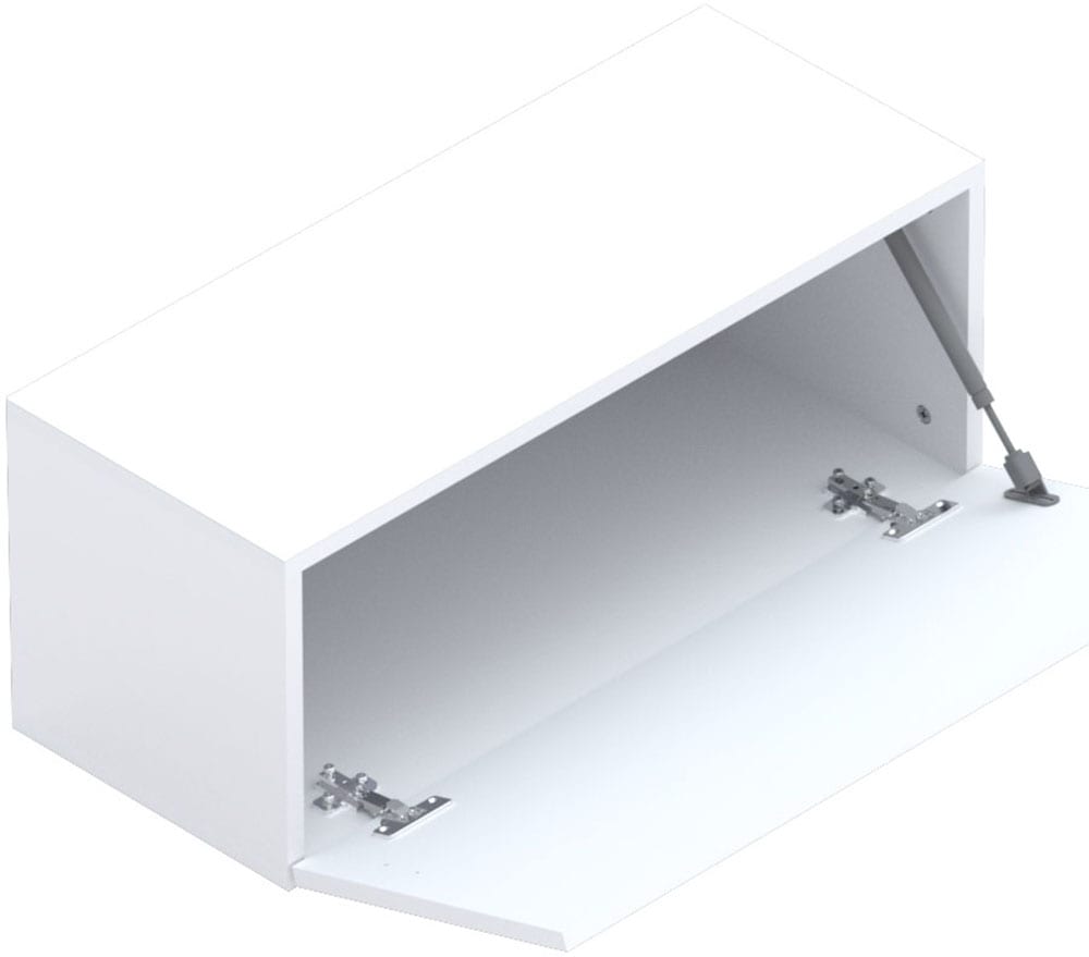 INOSIGN Hängevitrine »Infinity Breite 69 cm, Höhe 29 cm, Hängeschrank mit 1 Klappe,«, Wandschrank waagerecht zu hängen, verschiedene Farben