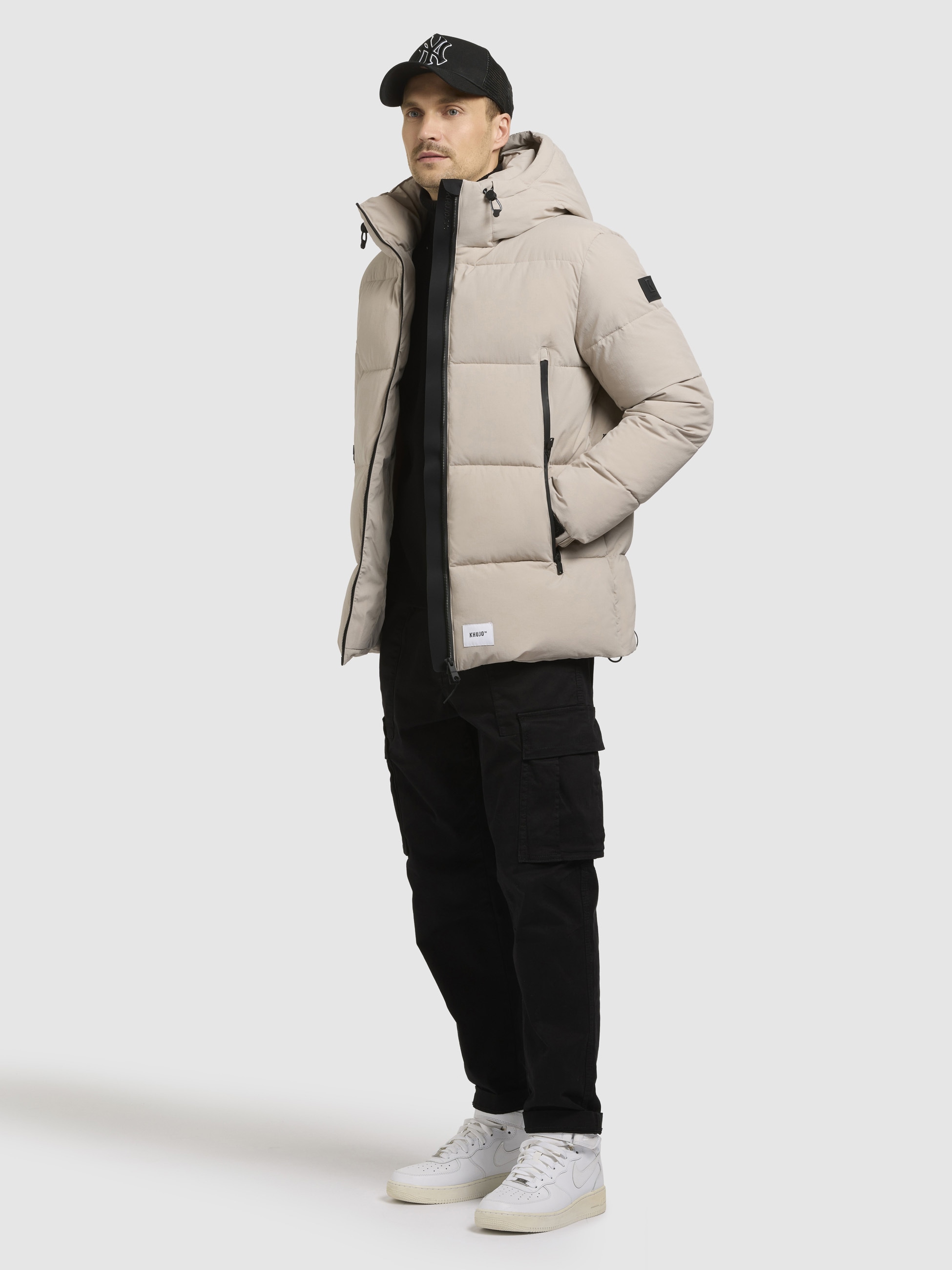 khujo Steppjacke »ROAN«, mit Kapuze