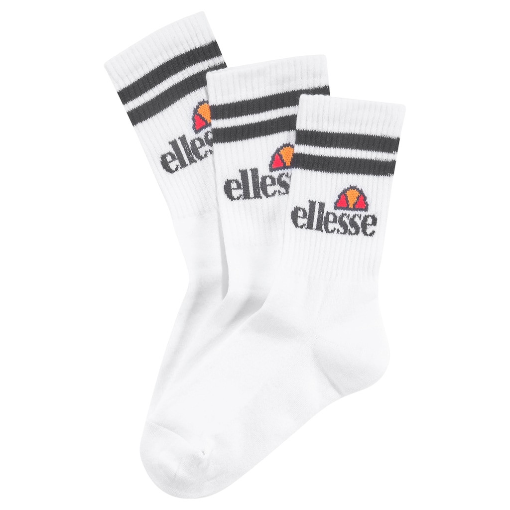 Ellesse Sportsocken »Pullo 3Pk Socks«, (Set)