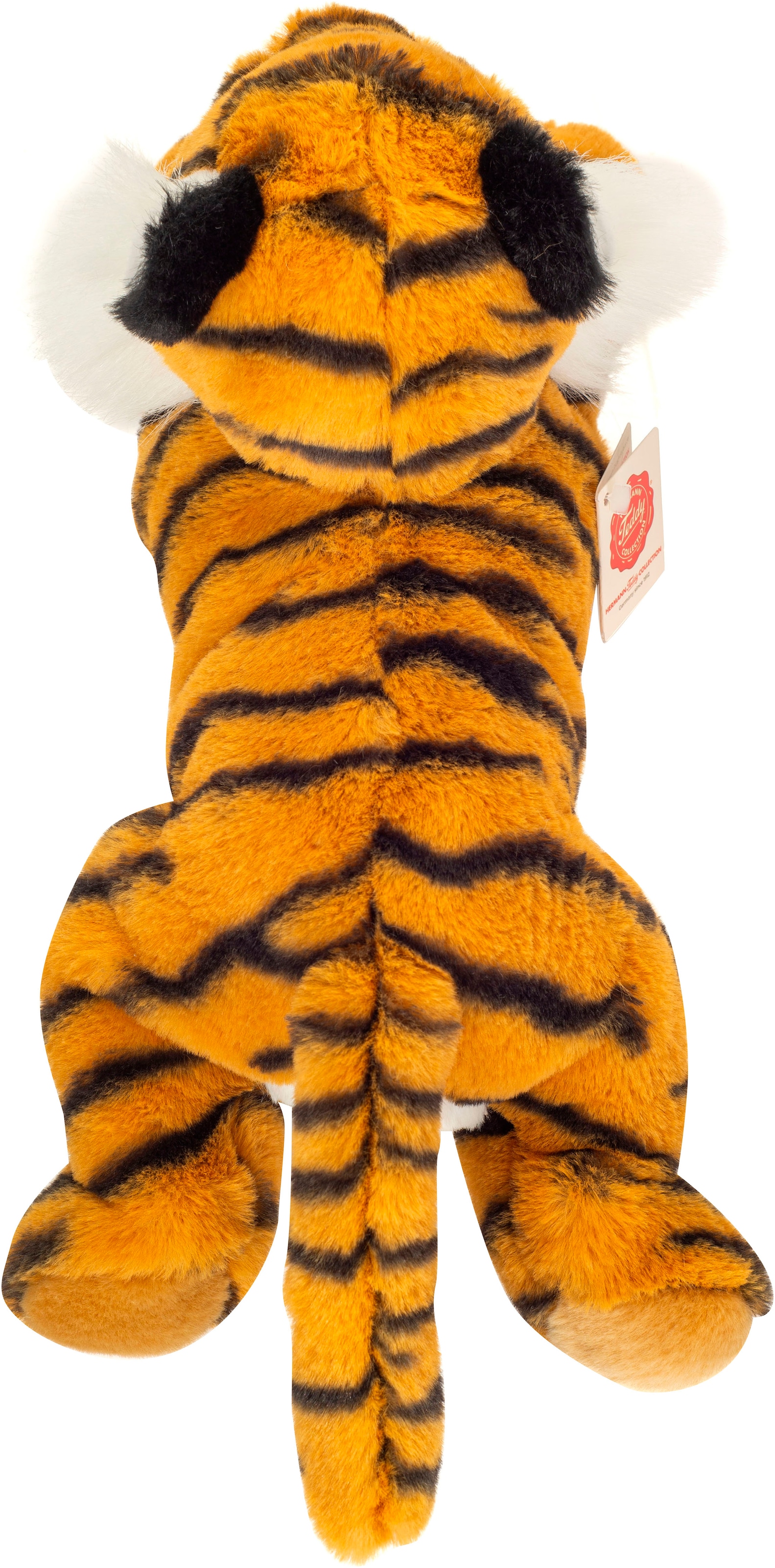 Teddy Hermann® Kuscheltier »Tiger liegend, 33 cm«, zum Teil aus recyceltem Material