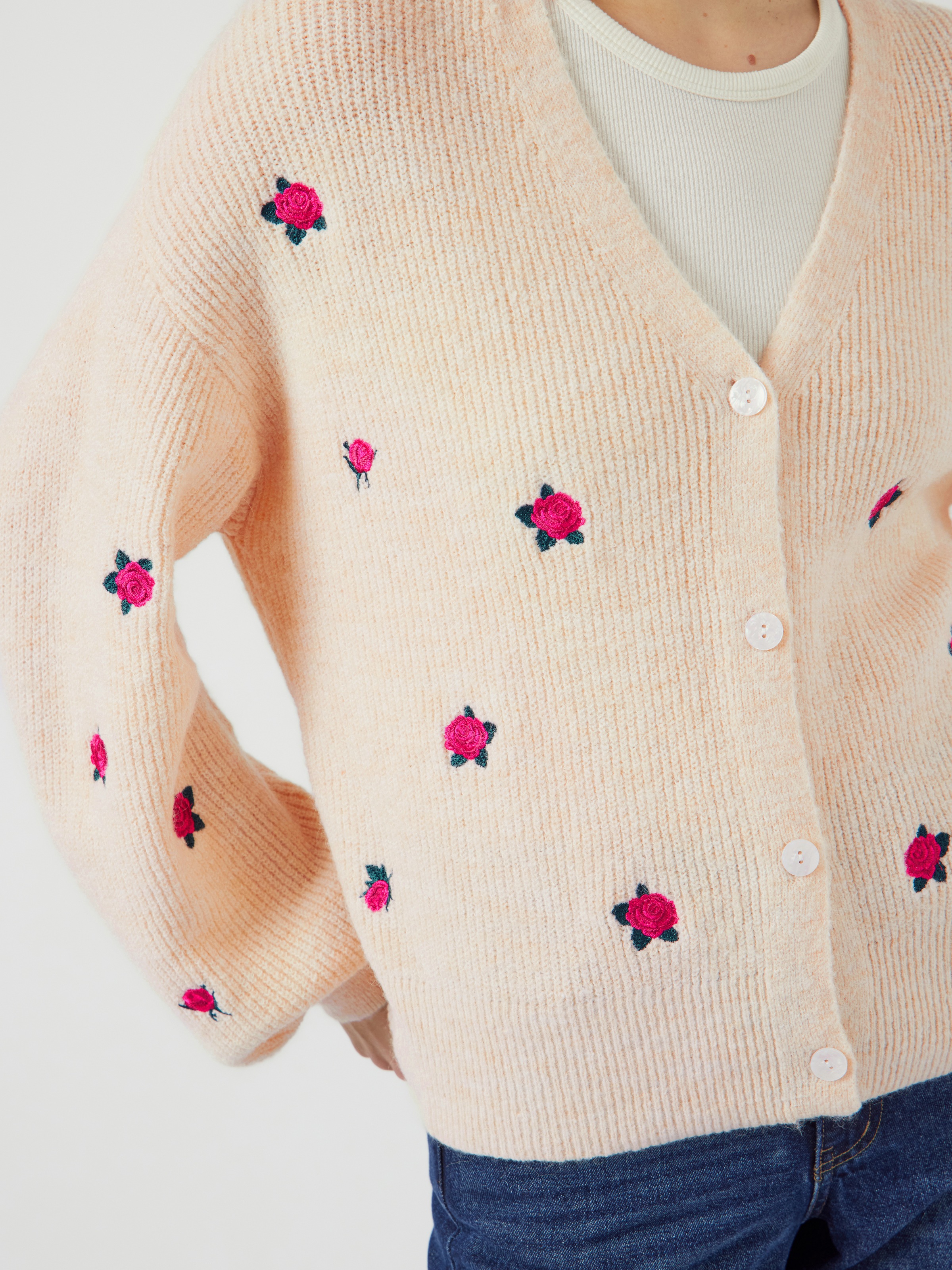 Y.A.S Strickjacke "YASFLEUR LS KNIT CARDIGAN S. NOOS" günstig online kaufen