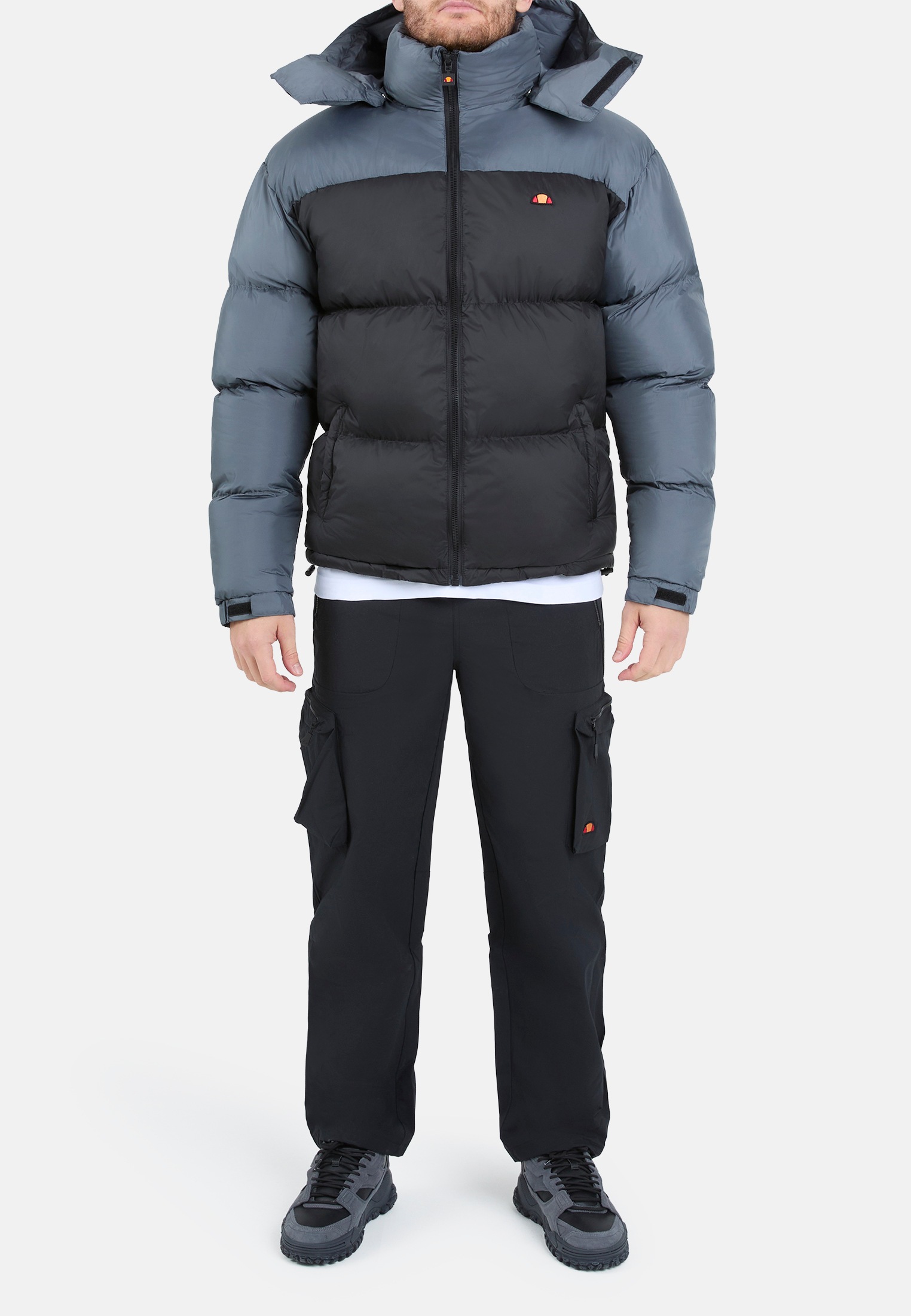 Ellesse Dappiani Padded Jacket Black/Grey XXL 3