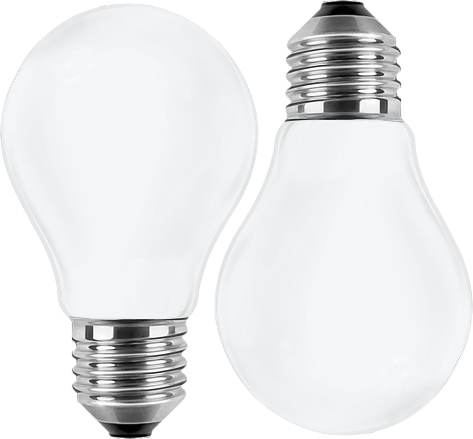 BLULAXA LED-Filament »Retro Multi«, E27, 10 St., Warmweiß, 10er-Set, Promotion-Pack Birnenform, Filament, opal