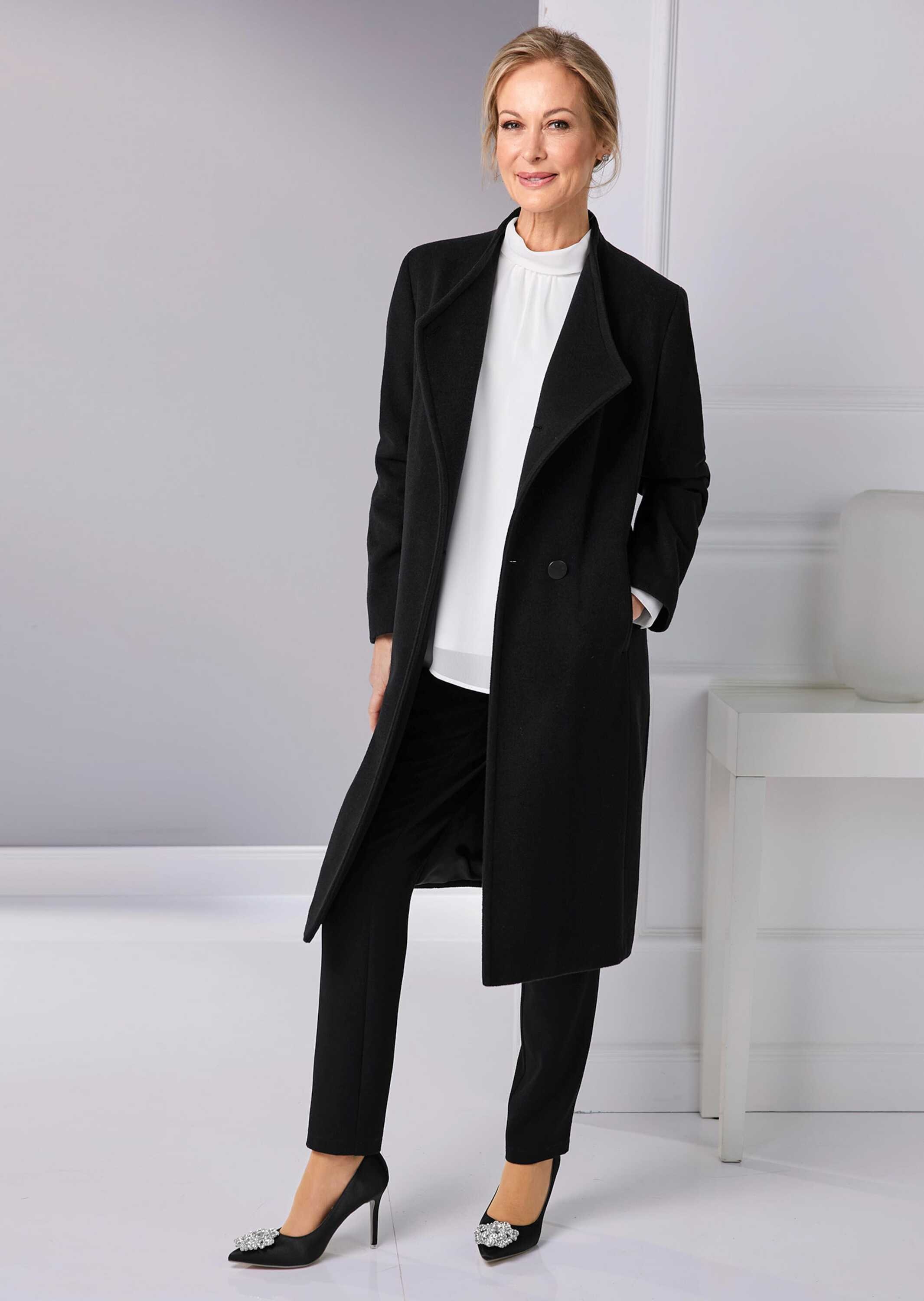 Thumbnail - GOLDNER Langmantel "Kurzgröße Wärmender Wollmantel"