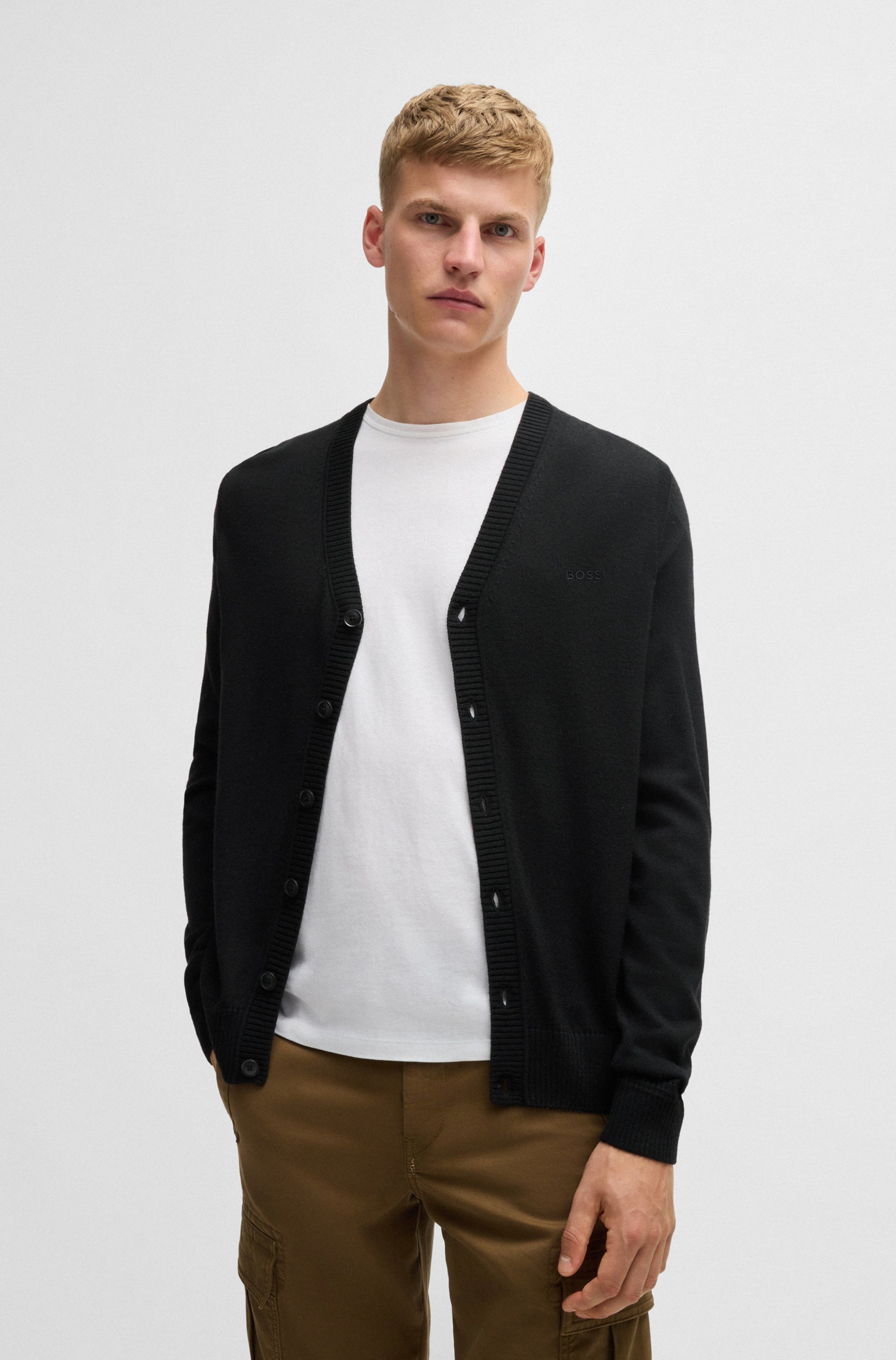 BOSS ORANGE "Avac CD" mit tiefem V-Ausschnitt günstig online kaufen