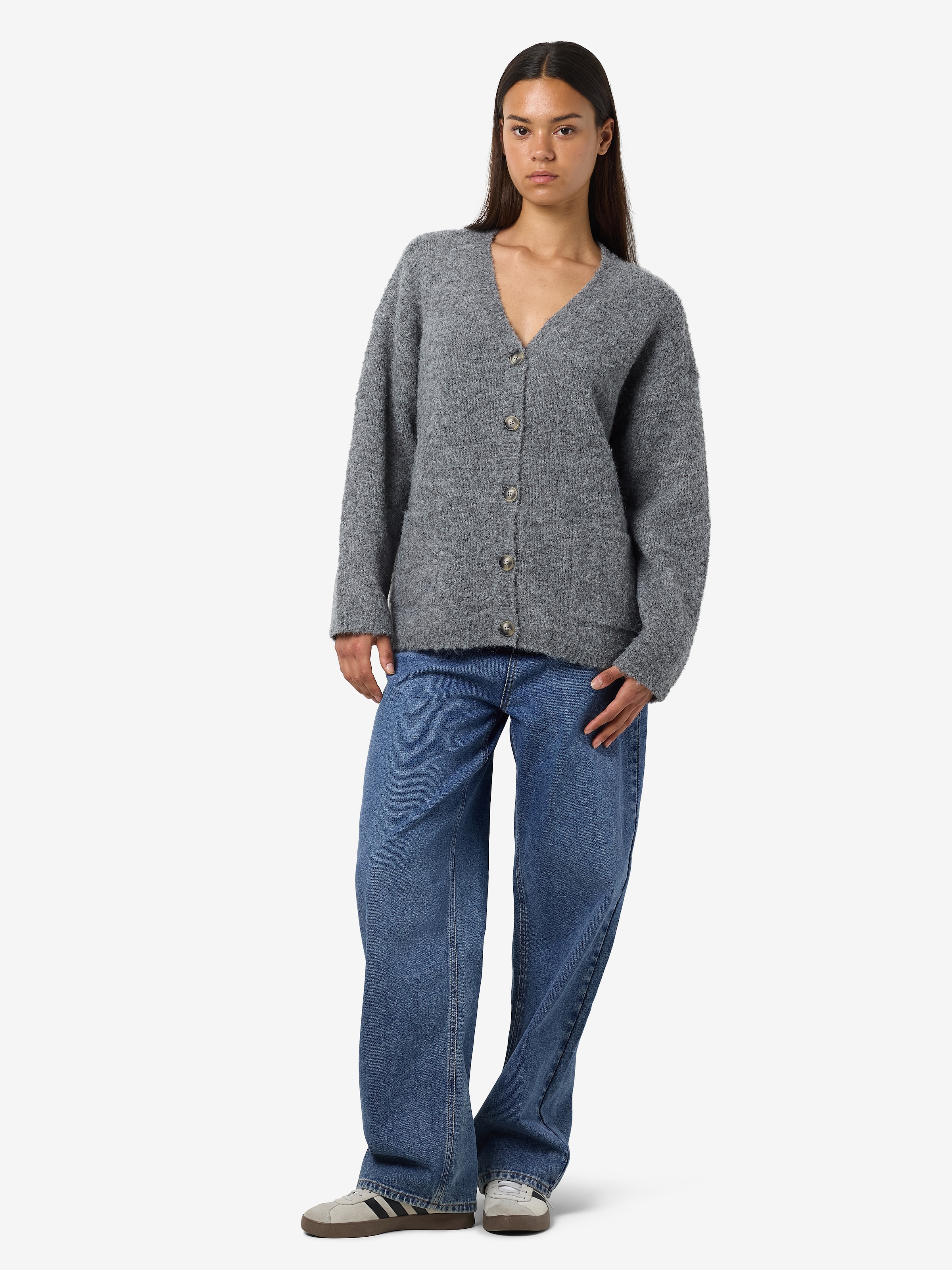 Noisy may Strickjacke »NMDOLLY L/S KNIT CARDIGAN FWD NOOS«
