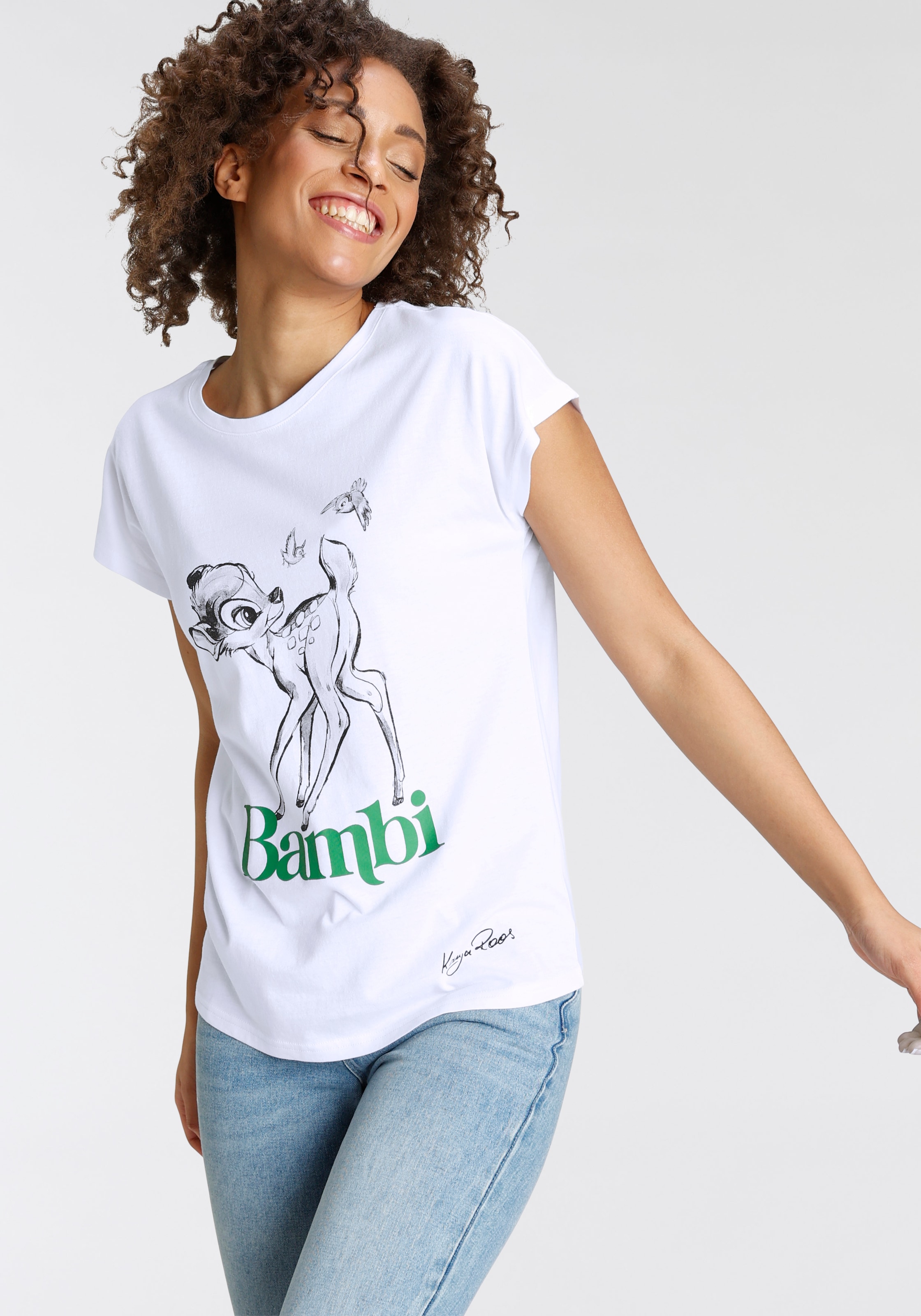 BAUR | Original kaufen für Bambi-Design lizensiertem - NEU KangaROOS süssem mit T-Shirt, KOLLEKTION