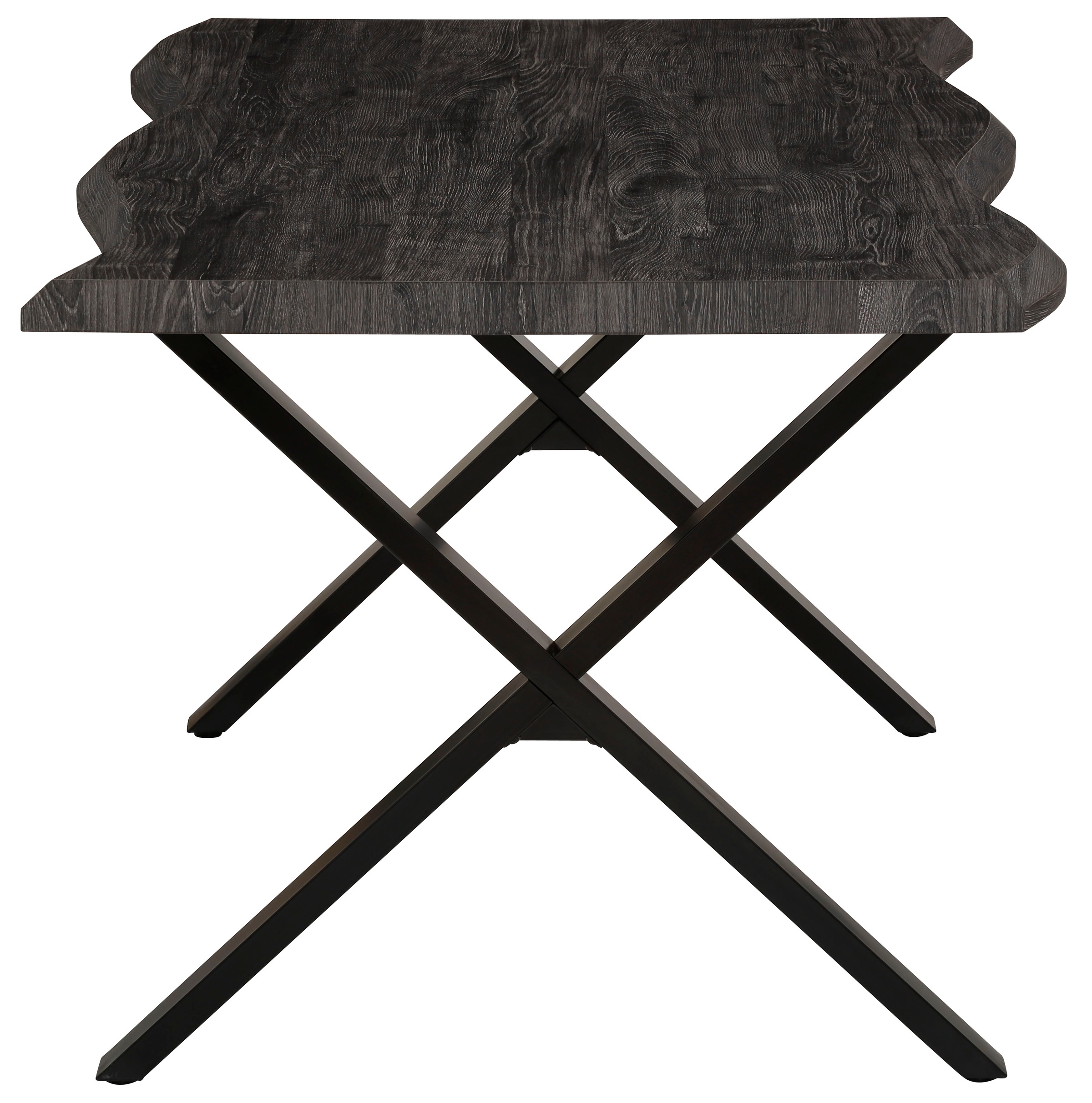 HELA GRETA Dining Table Gray 140x90x76cm 3