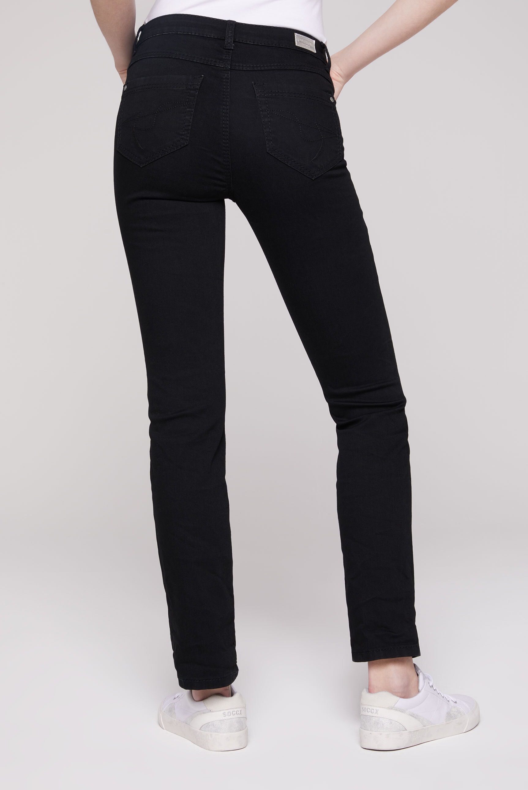 SOCCX Regular-fit-Jeans, mit normaler Leibhöhe
