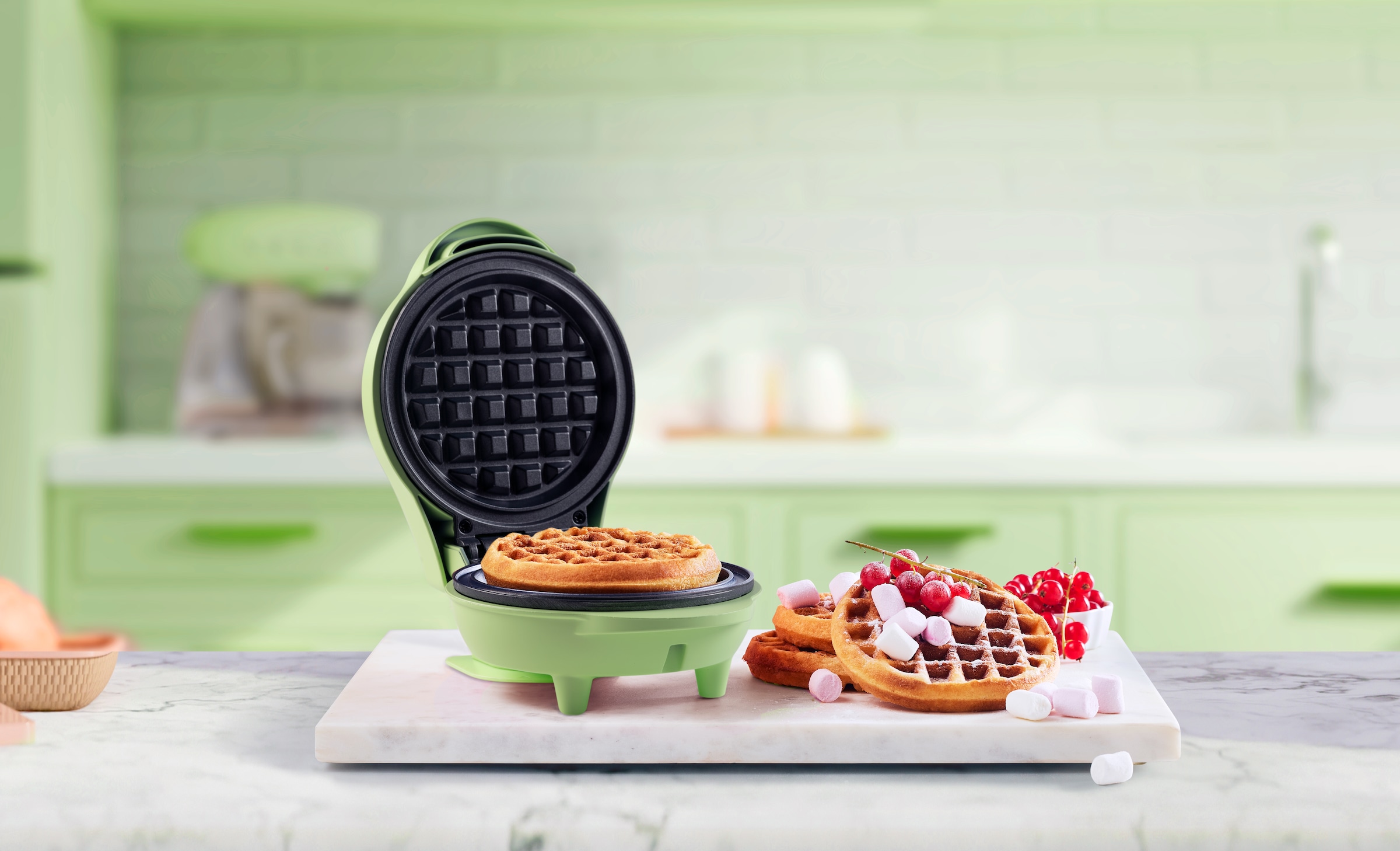 bestron Waffeleisen »AMW500G«, 550 W