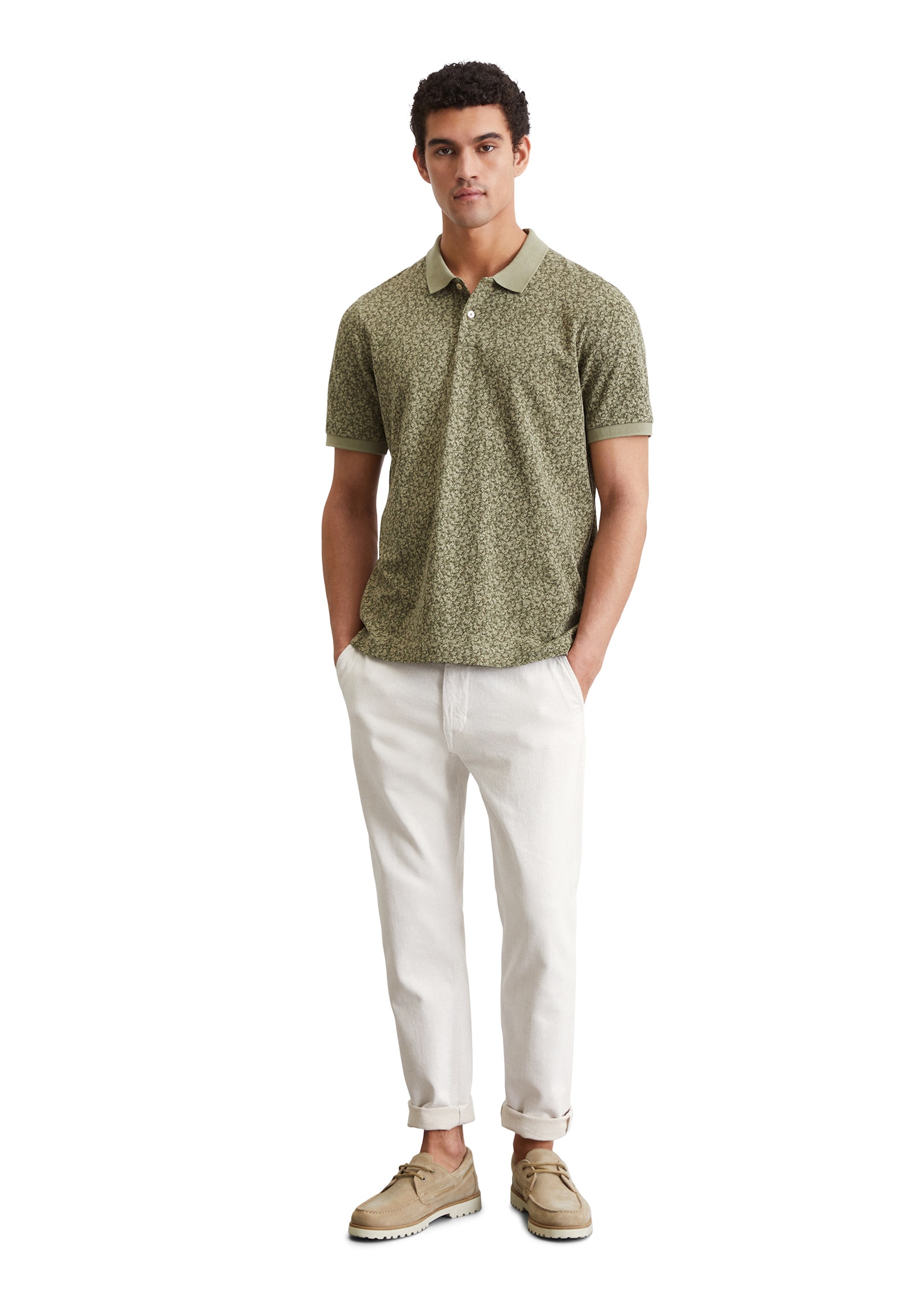 Marc O'Polo Poloshirt »aus Bio-Baumwoll-Piqué«