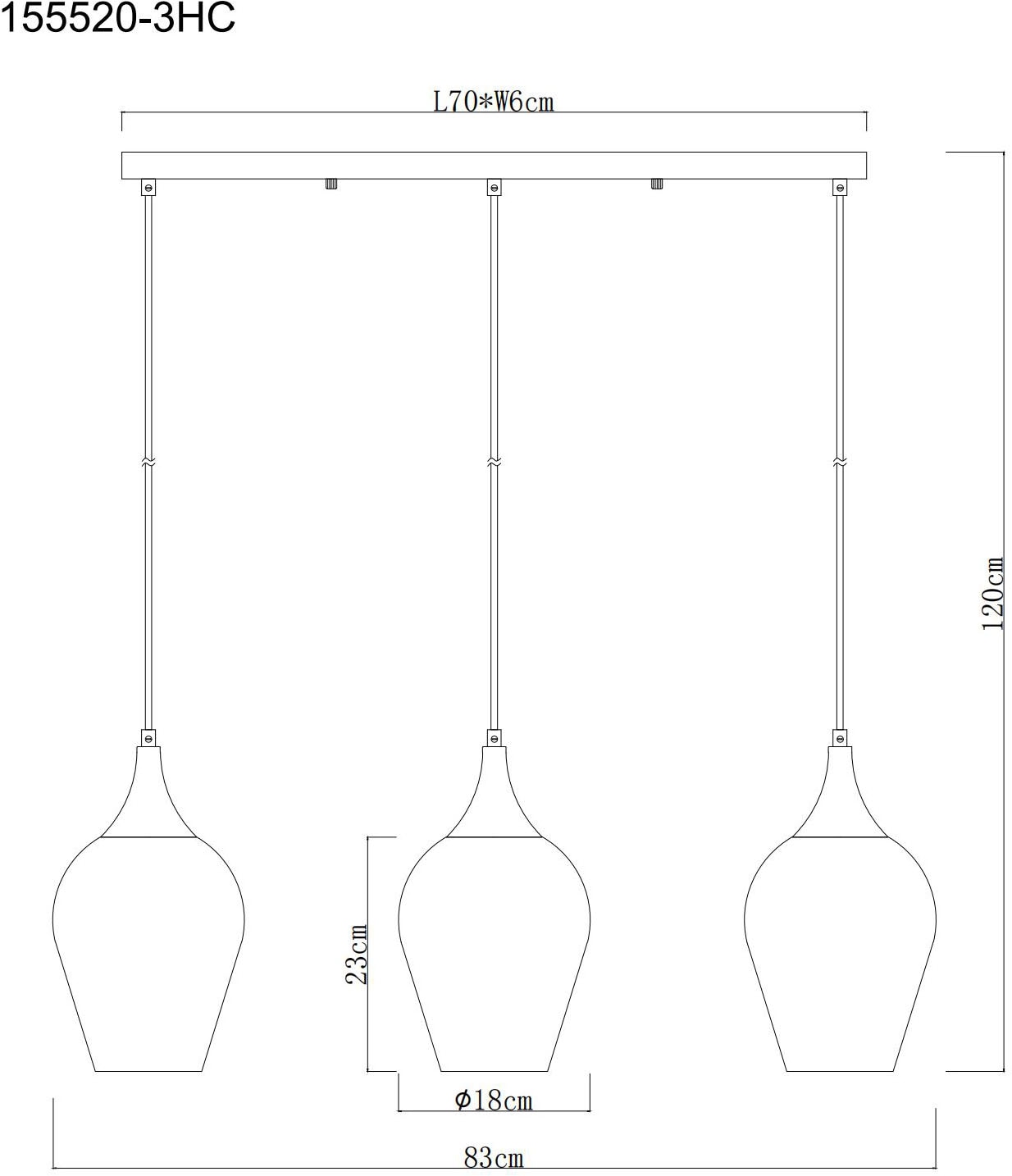 GLOBO LIGHTING Hängeleuchte »LAVUS«, Leuchtmittel E27 | ohne Leuchtmittel, Hängelampe/Pendelleuchte/Glas rot/ Höhe kürzbar/Wohnzimmer/Esszimmer