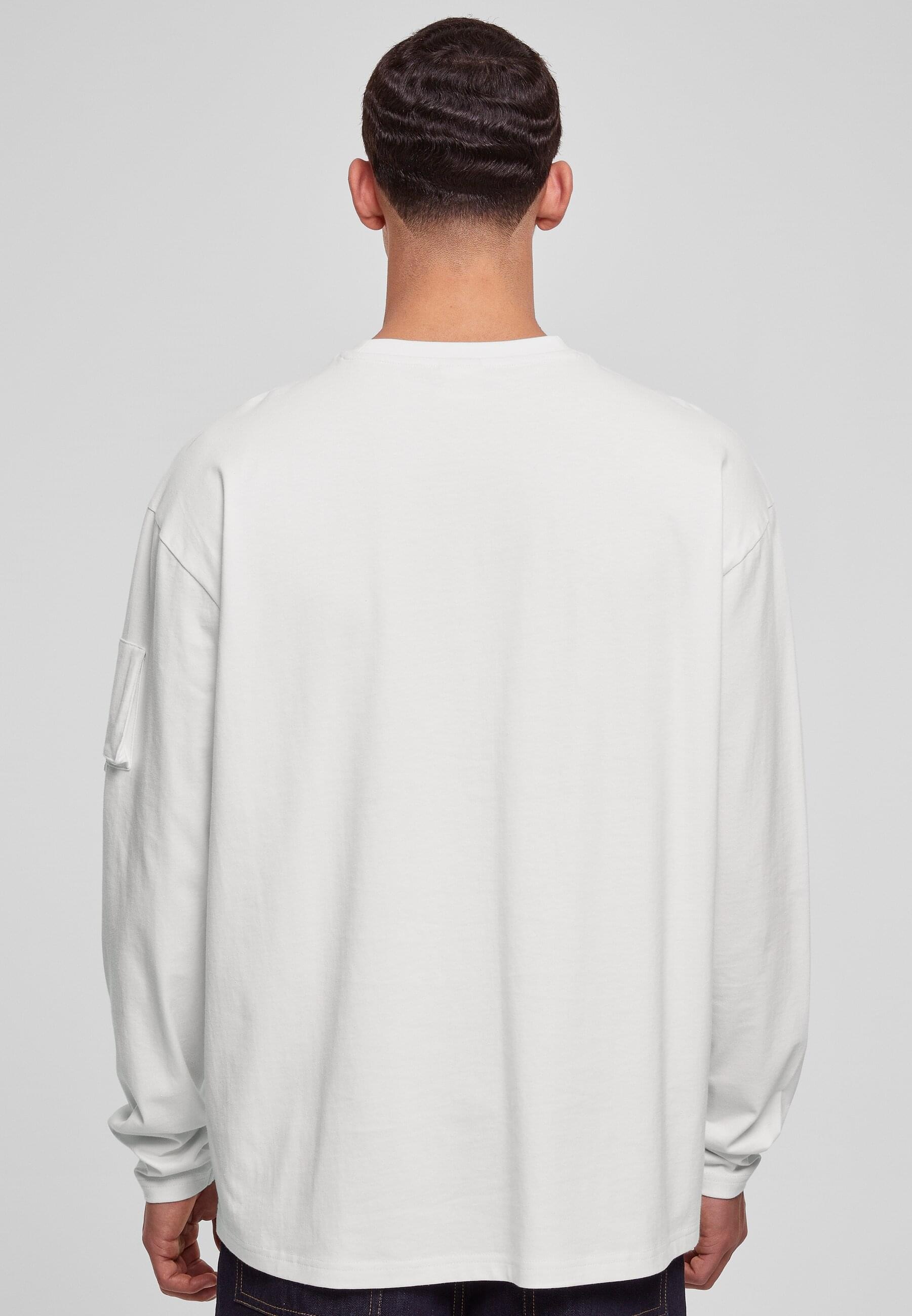 URBAN CLASSICS Longsleeve »Urban Classics Herren Sleeve Pocket Longsleeve«, (1 tlg.)