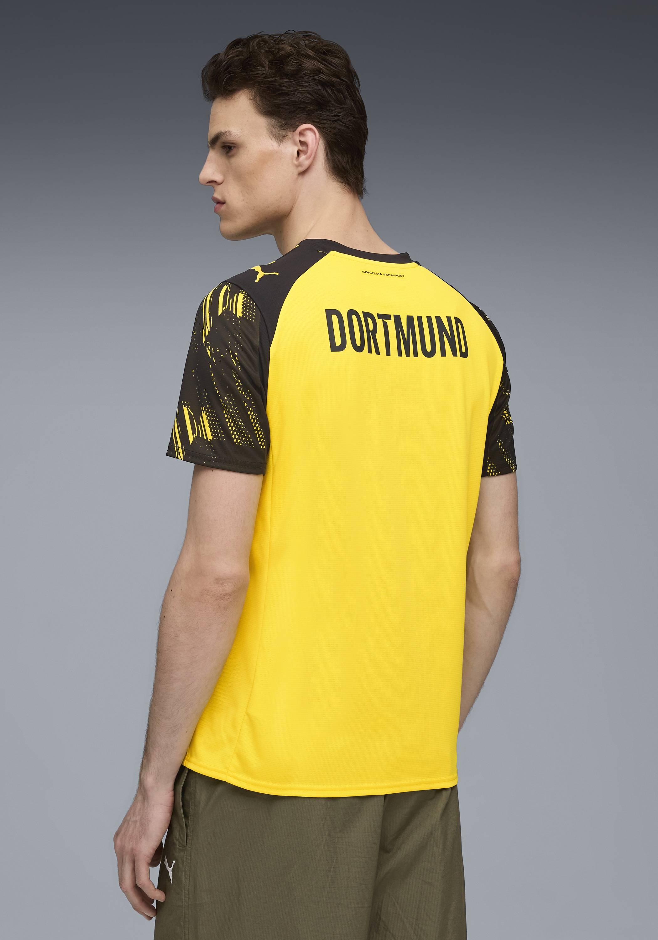 PUMA Fußballtrikot "BVB HOME JERSEY REPLICA WITH SPONSOR" für Erwachsene, R günstig online kaufen