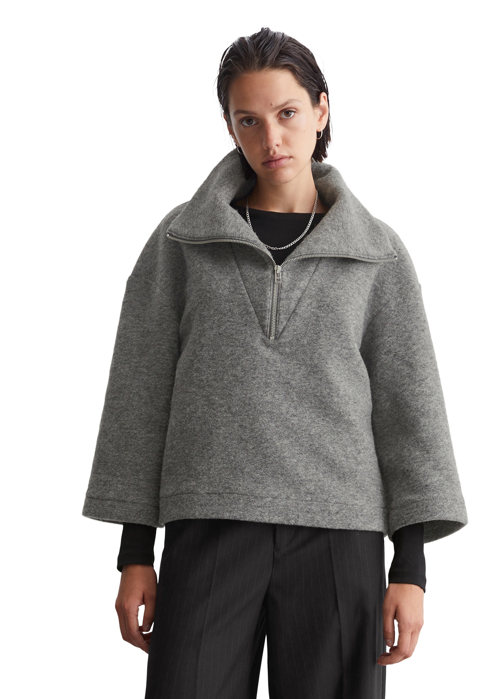Marc O'Polo DENIM Marc O'Polo Džinsai Kurzjacke »aus Wol...