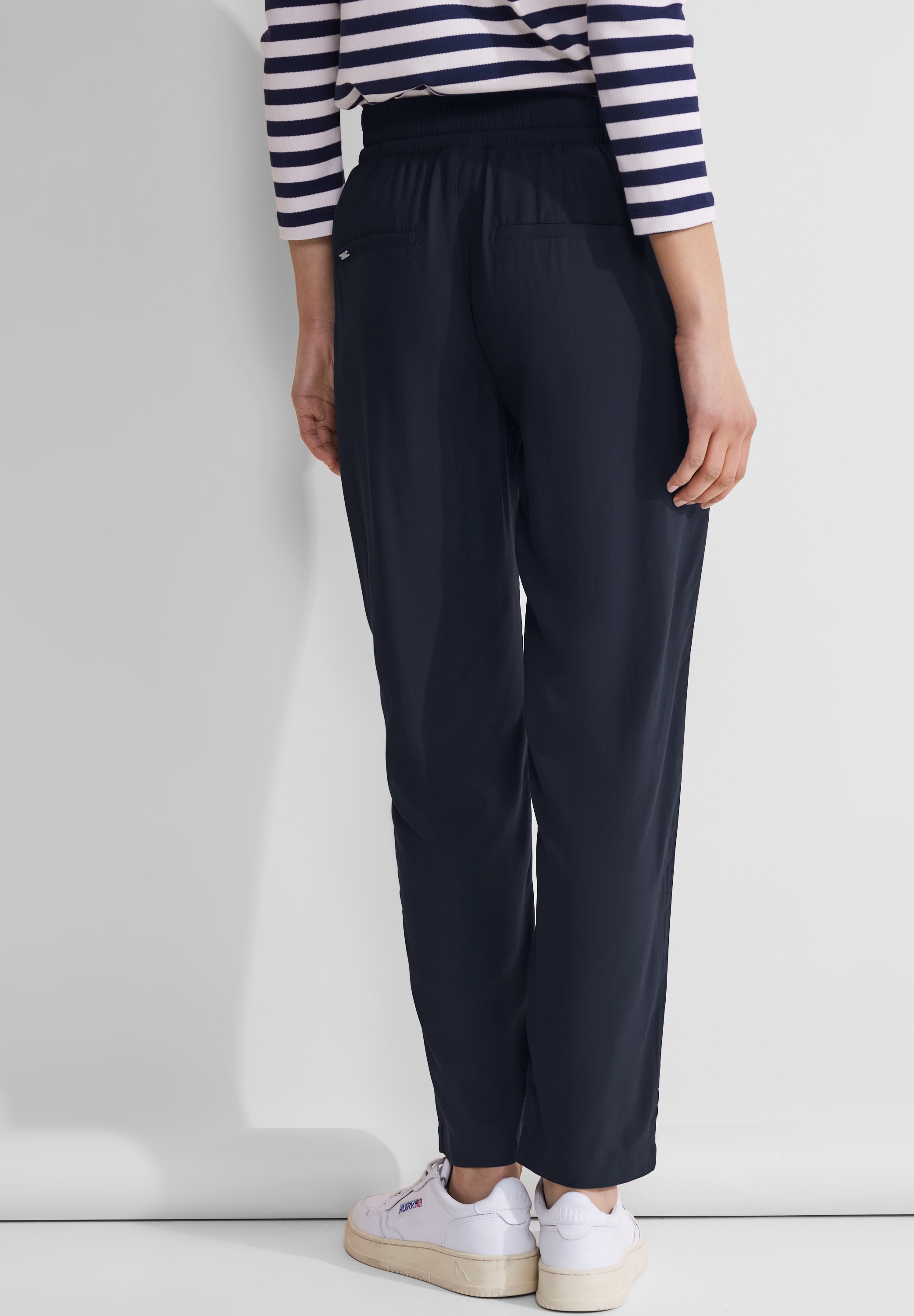 STREET ONE Röhrenhose, Middle Waist