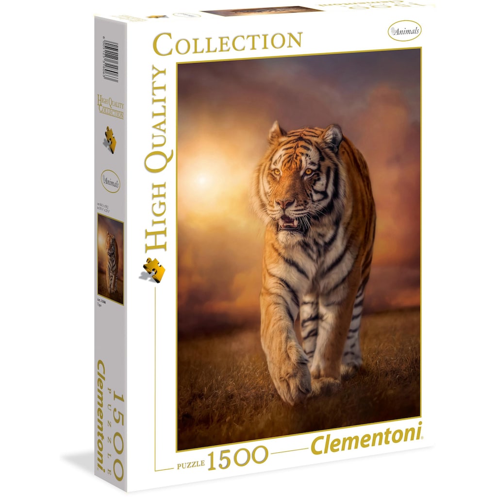 Clementoni® Puzzle »High Quality Collection, Tiger«, Made in Europe