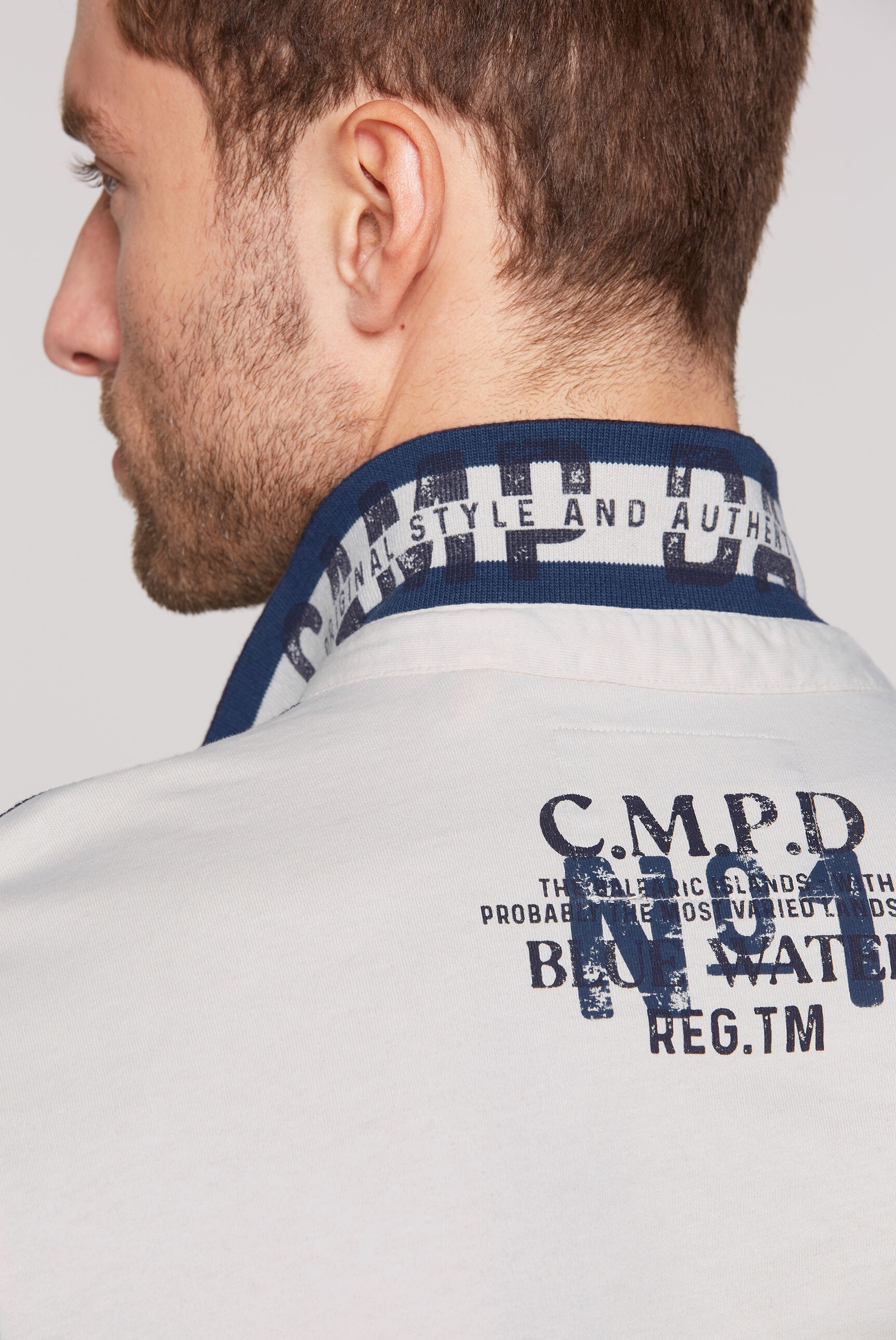 CAMP DAVID Poloshirt, aus Baumwolle