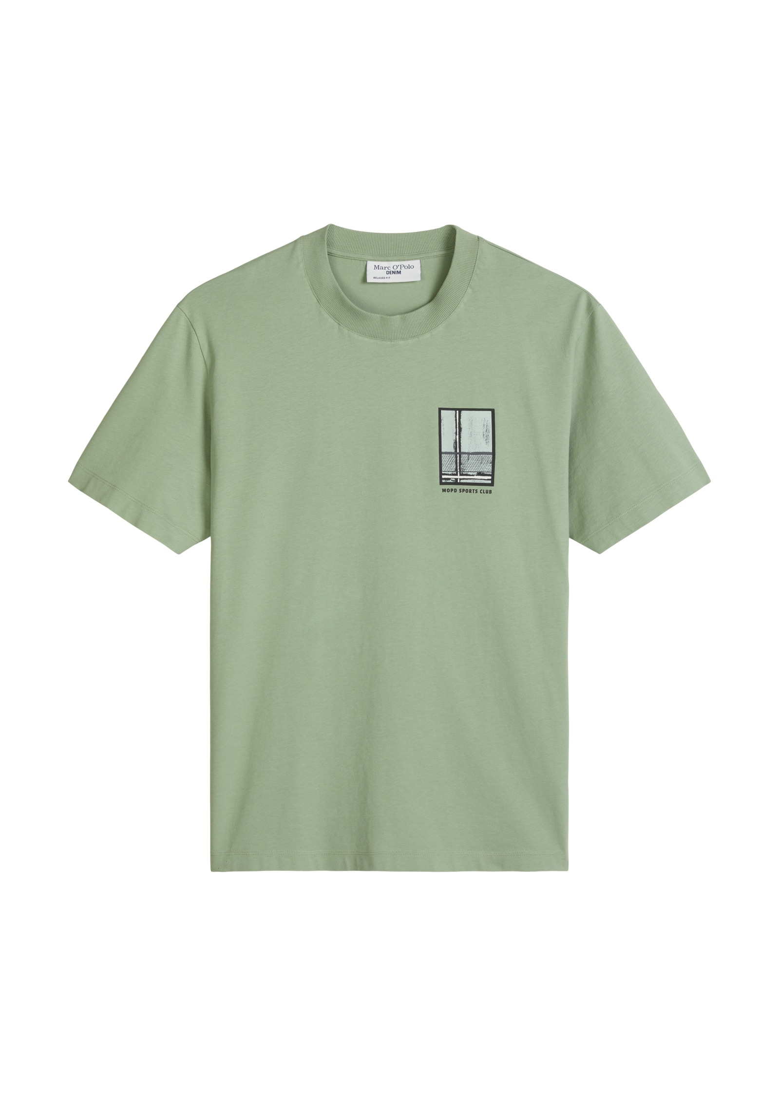 Marc O'Polo DENIM T-Shirt »mit großem Rückenprint«