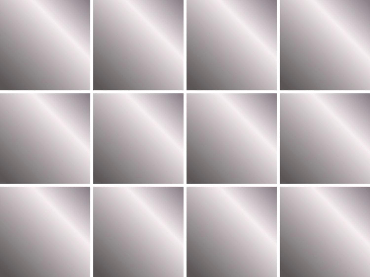 queence Fliesenaufkleber "Metallic Look" Stickerfliesen, selbstklebend, Sti günstig online kaufen