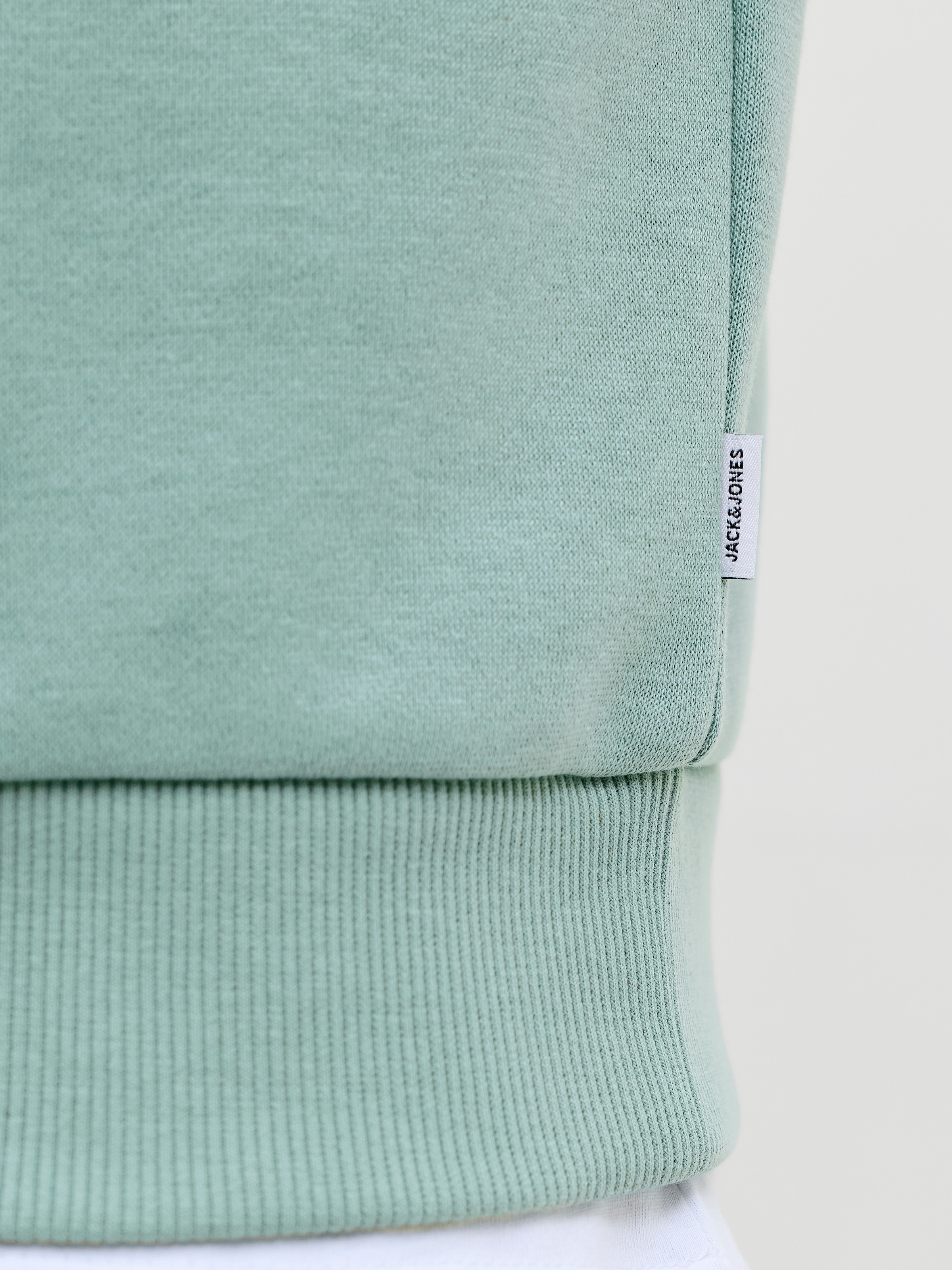 Jack & Jones PlusSize »JJEBRADLEY SWEAT CREW NOOS PLS«, mit Rippbündchen
