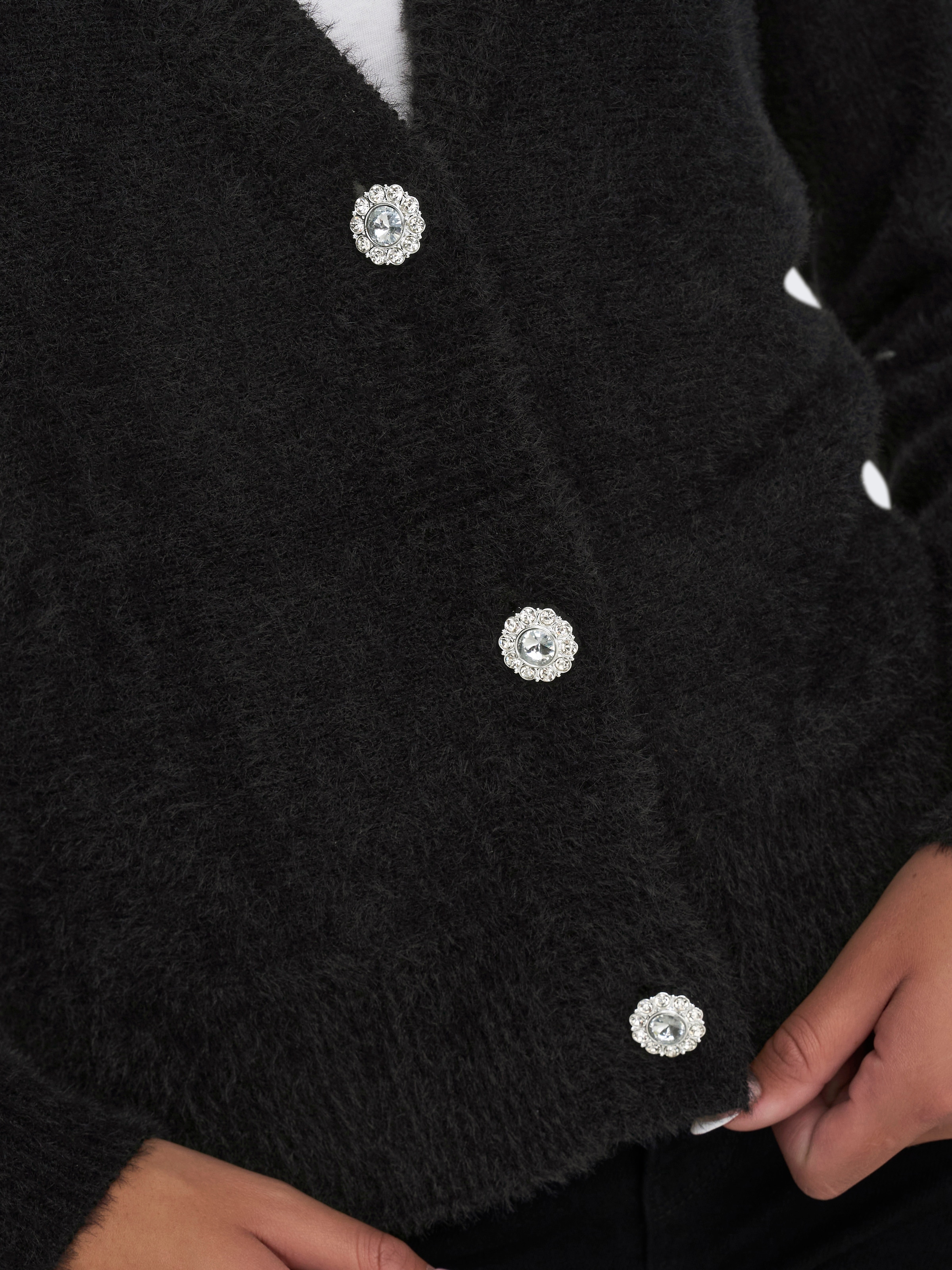 ONLY Strickjacke »ONLELLA PIUMO LS CARDIGAN KNT NOOS«