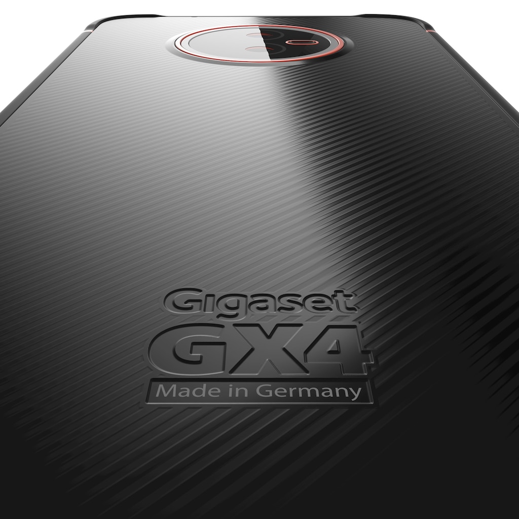 Gigaset Smartphone »GX4«, Schwarz, 15,5 cm/6,1 Zoll, 64 GB Speicherplatz, 48 MP Kamera