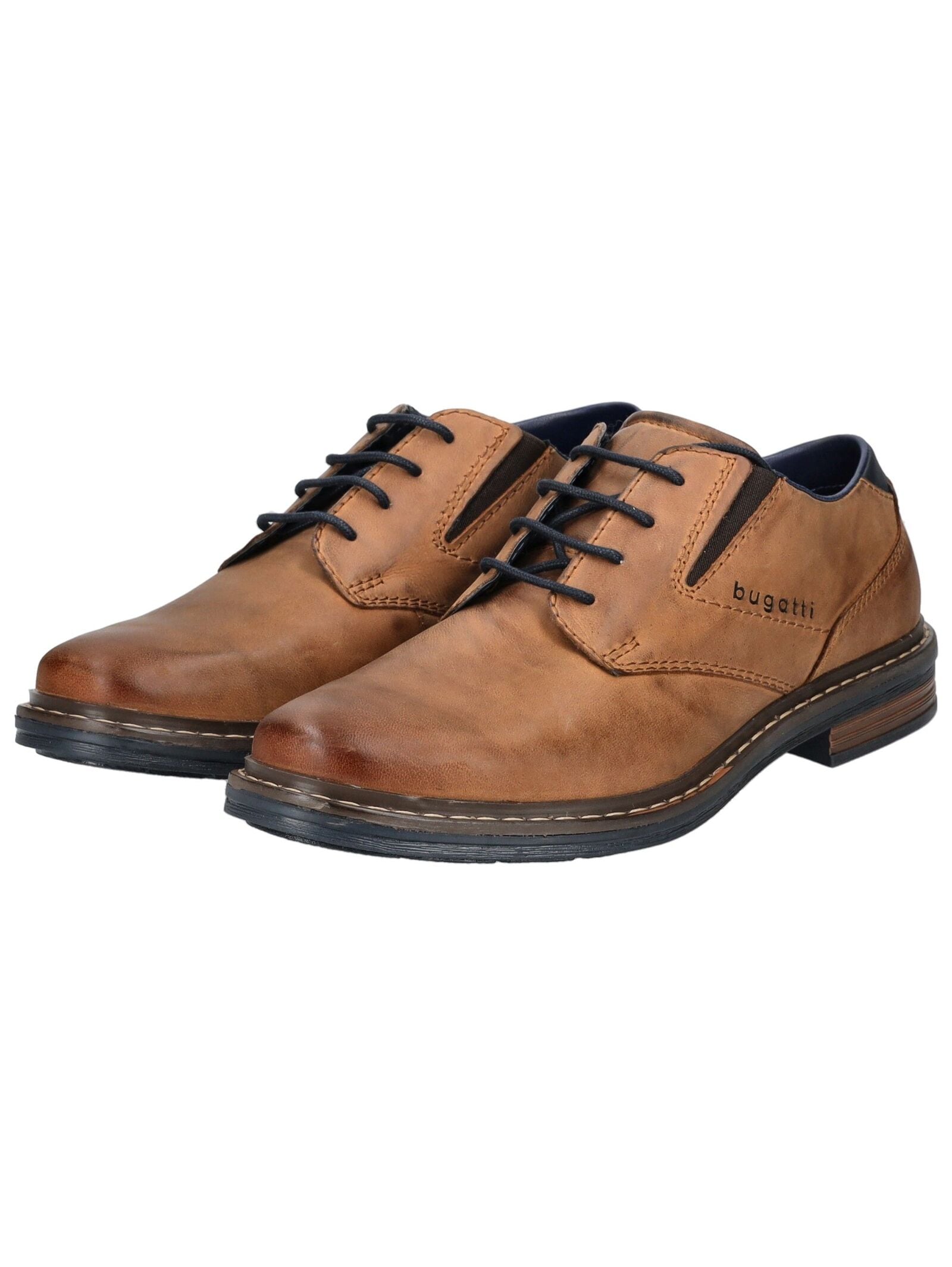 bugatti Schnürschuh »bugatti Businessschuhe Nubukleder«
