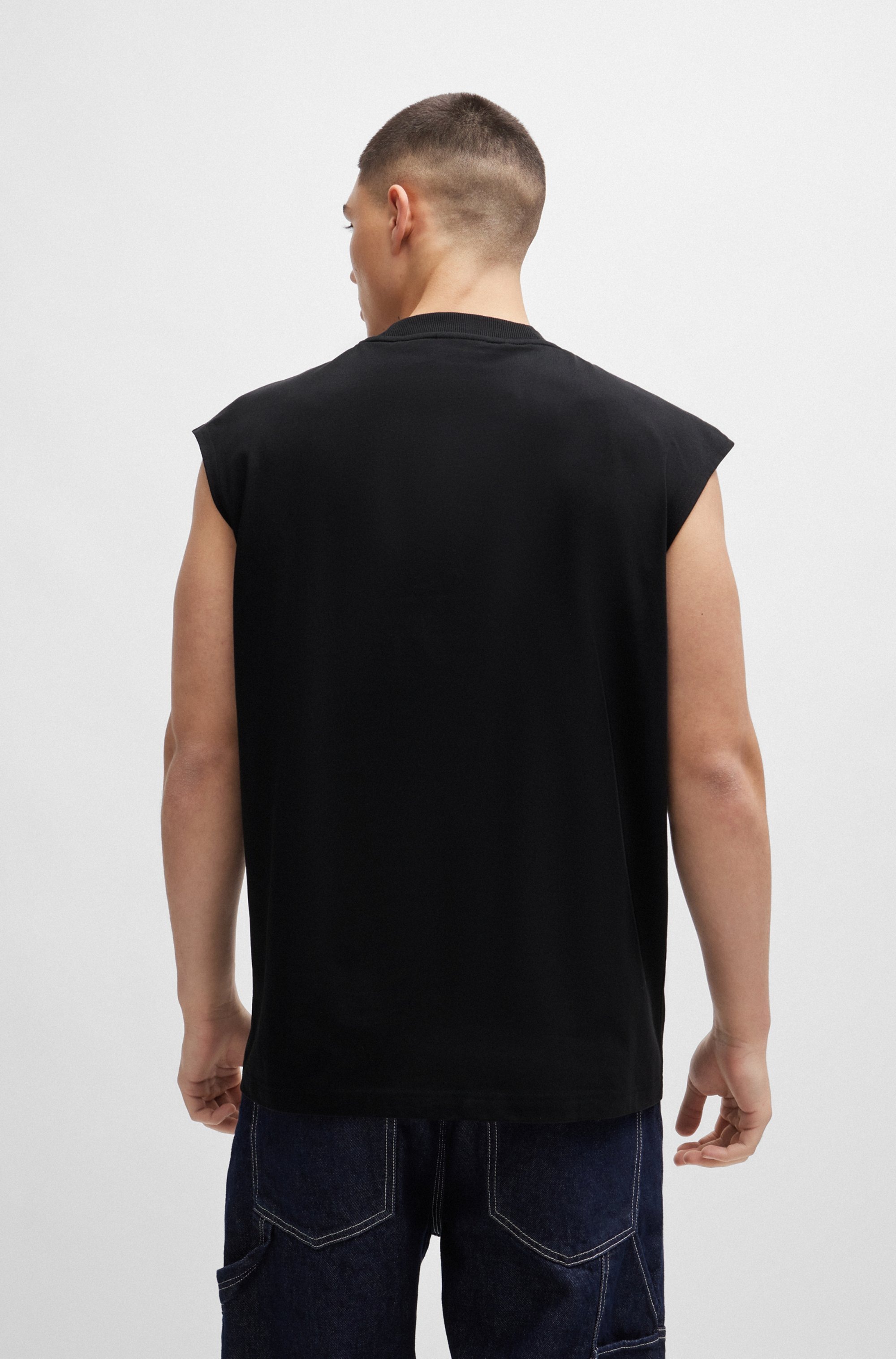 HUGO Blue T-Shirt »Navertz«, mit Hugo-Label