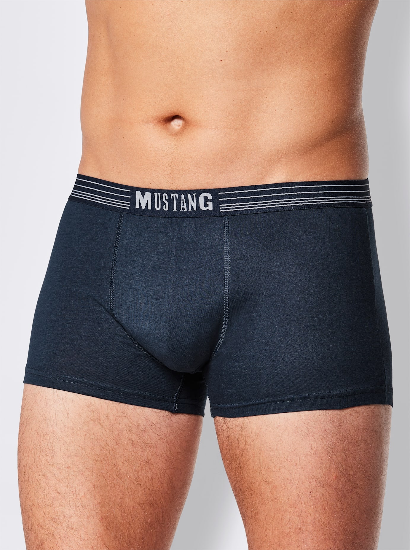 MUSTANG Boxershorts "Boxershort 3er Pack" günstig online kaufen