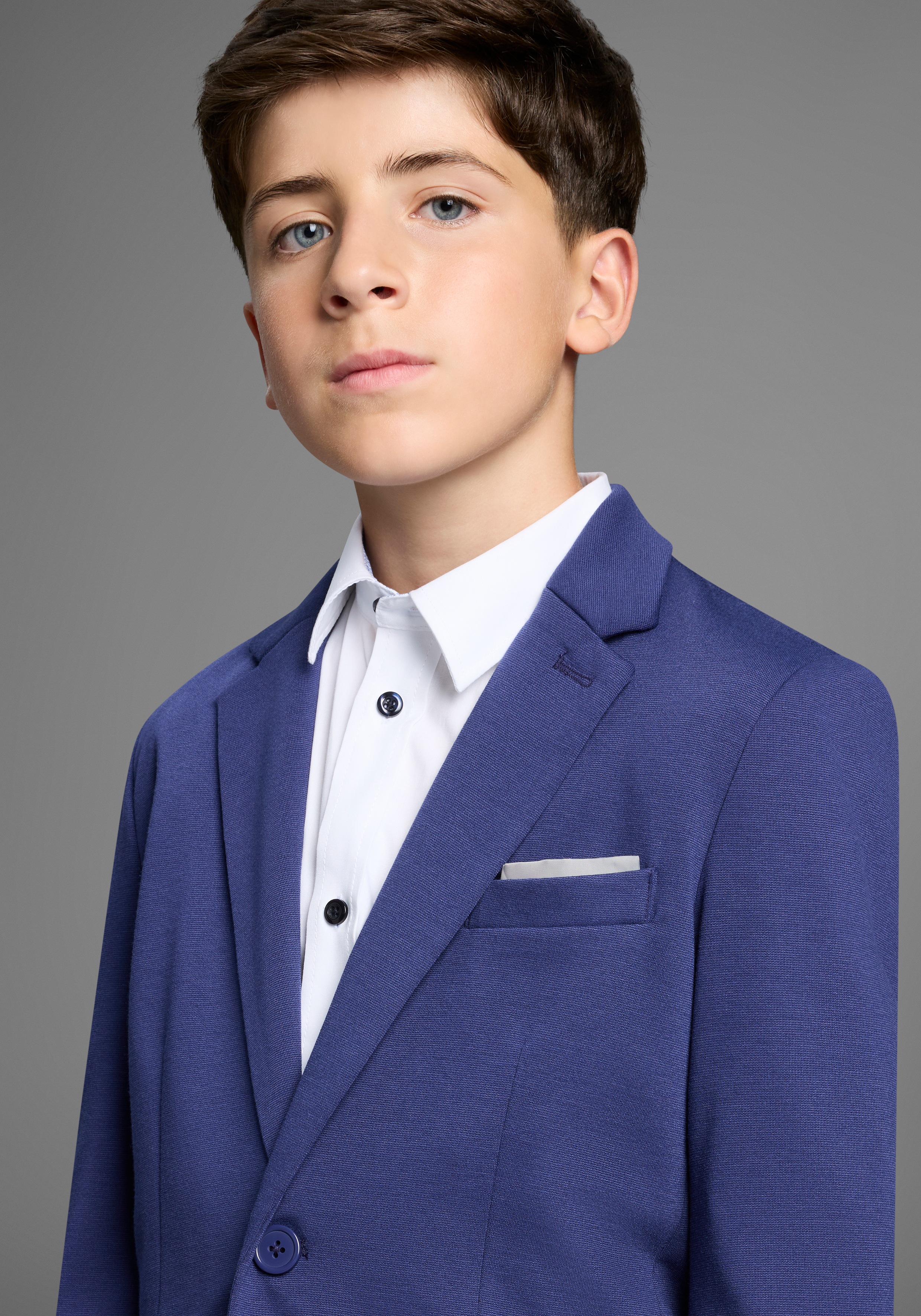 Thumbnail - Bruno Banani Anzug "2tlg. Jersey Anzug" Set, Sakko & Hose, 2 Stk. tlg. Basic NEU BRUNO BANANI für TEENS. Eleganter Jerse...