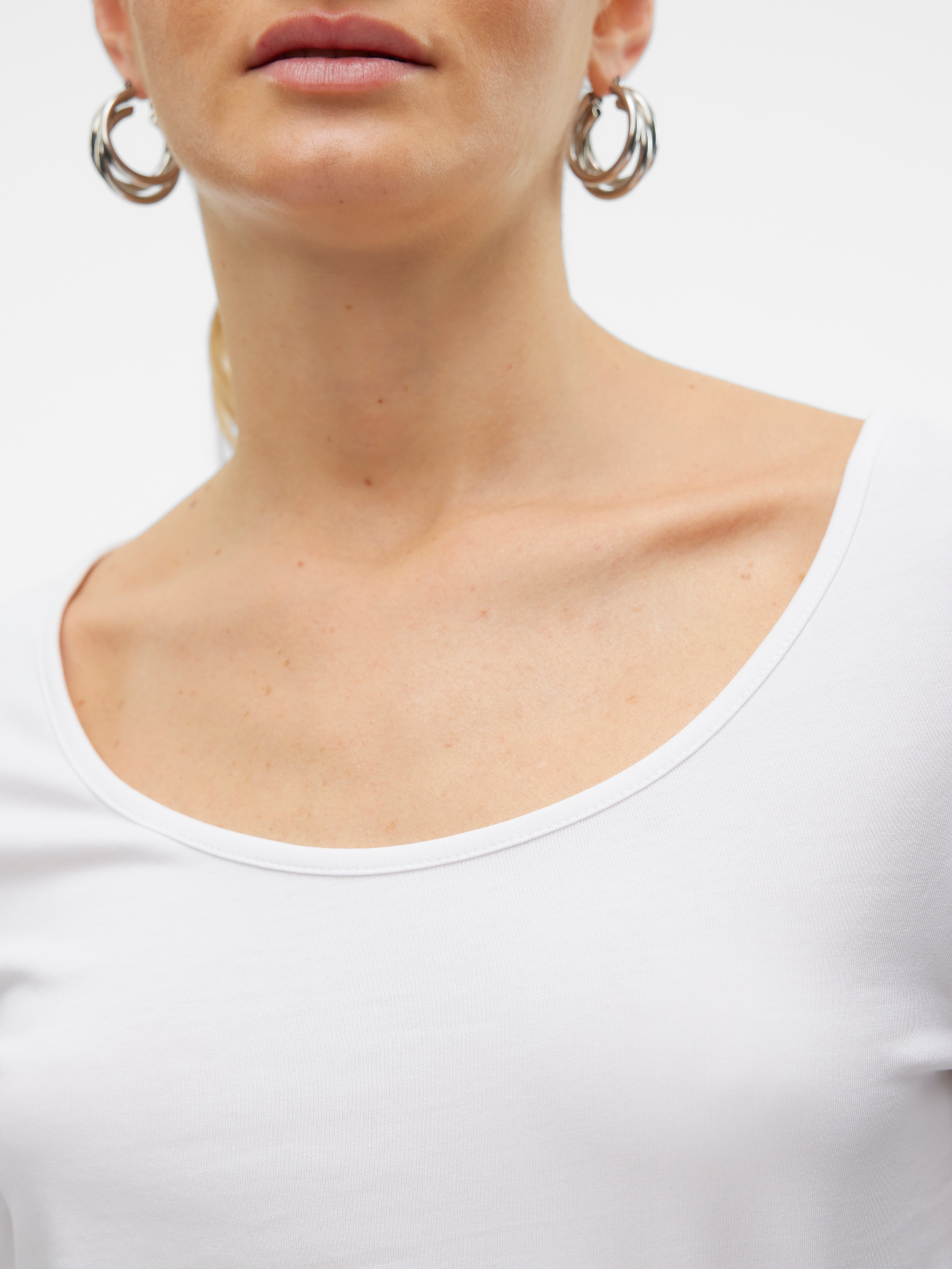 Vero Moda Langarmshirt »VMMAXI« aus Bio-Baumwolle