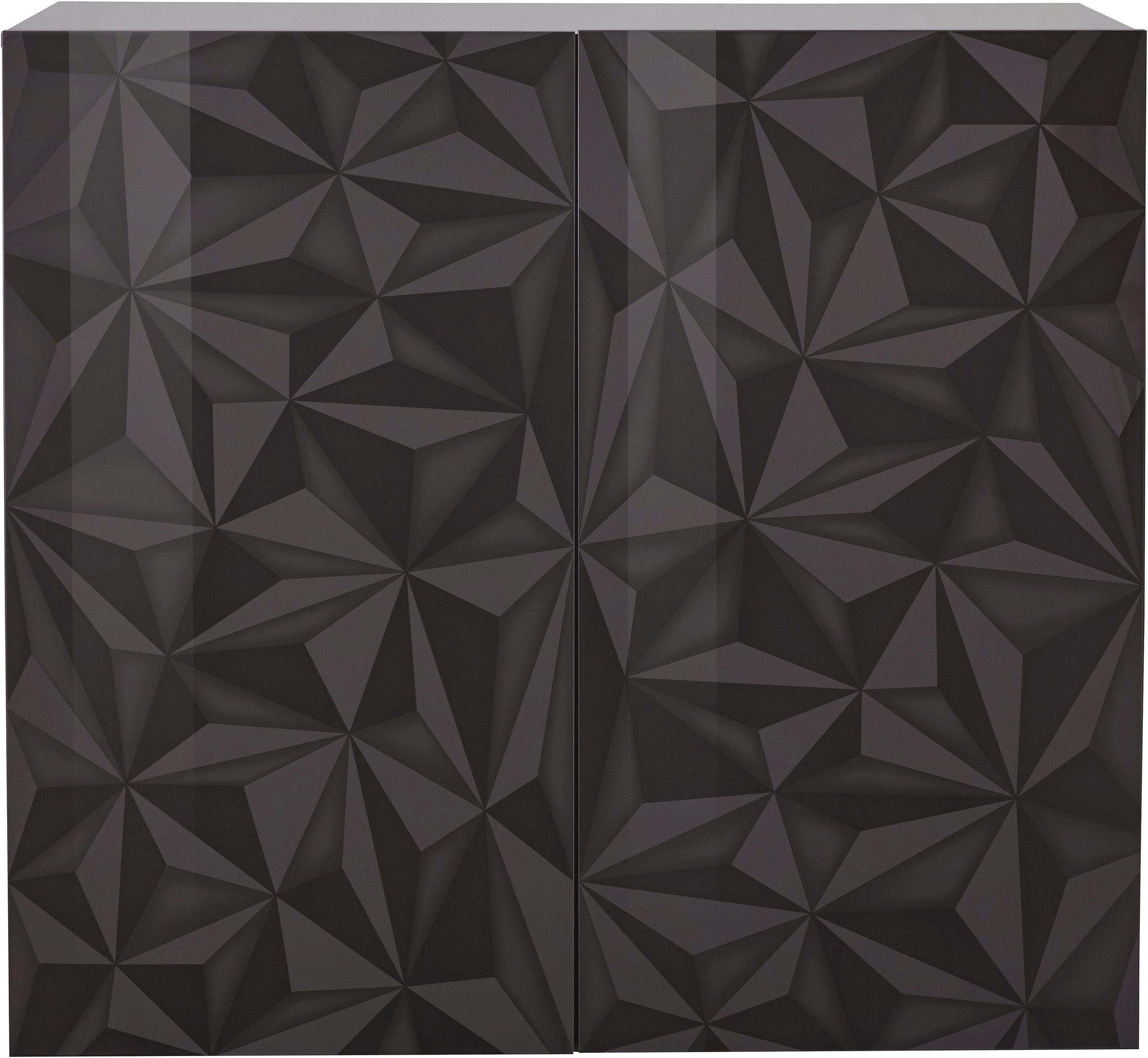 Home affaire Highboard "Prisma Höhe 111 cm, Breite 121 cm, Kommode 2 Türen, günstig online kaufen