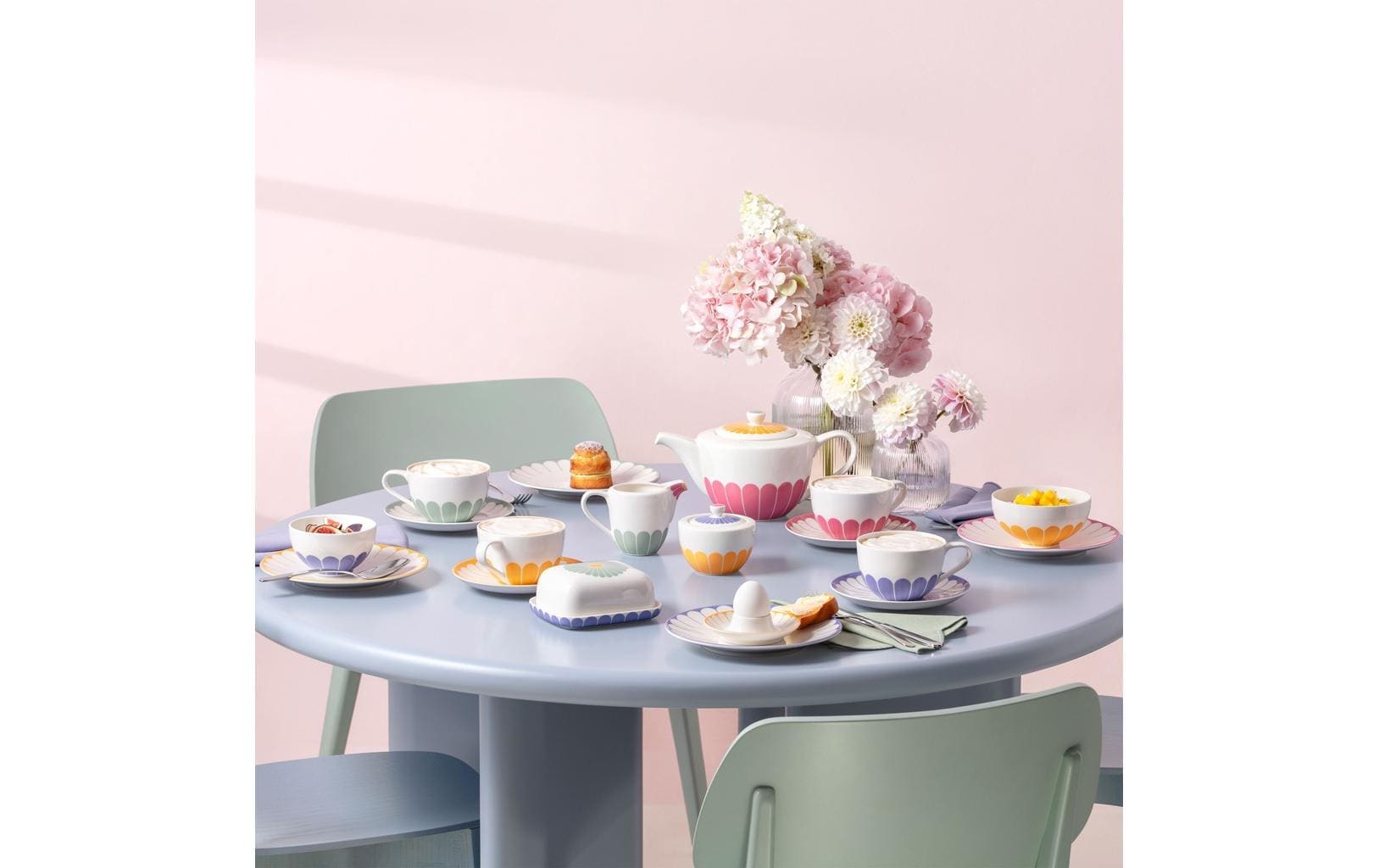 Villeroy & Boch Cappuccinotasse »Fleur 6 Stück«