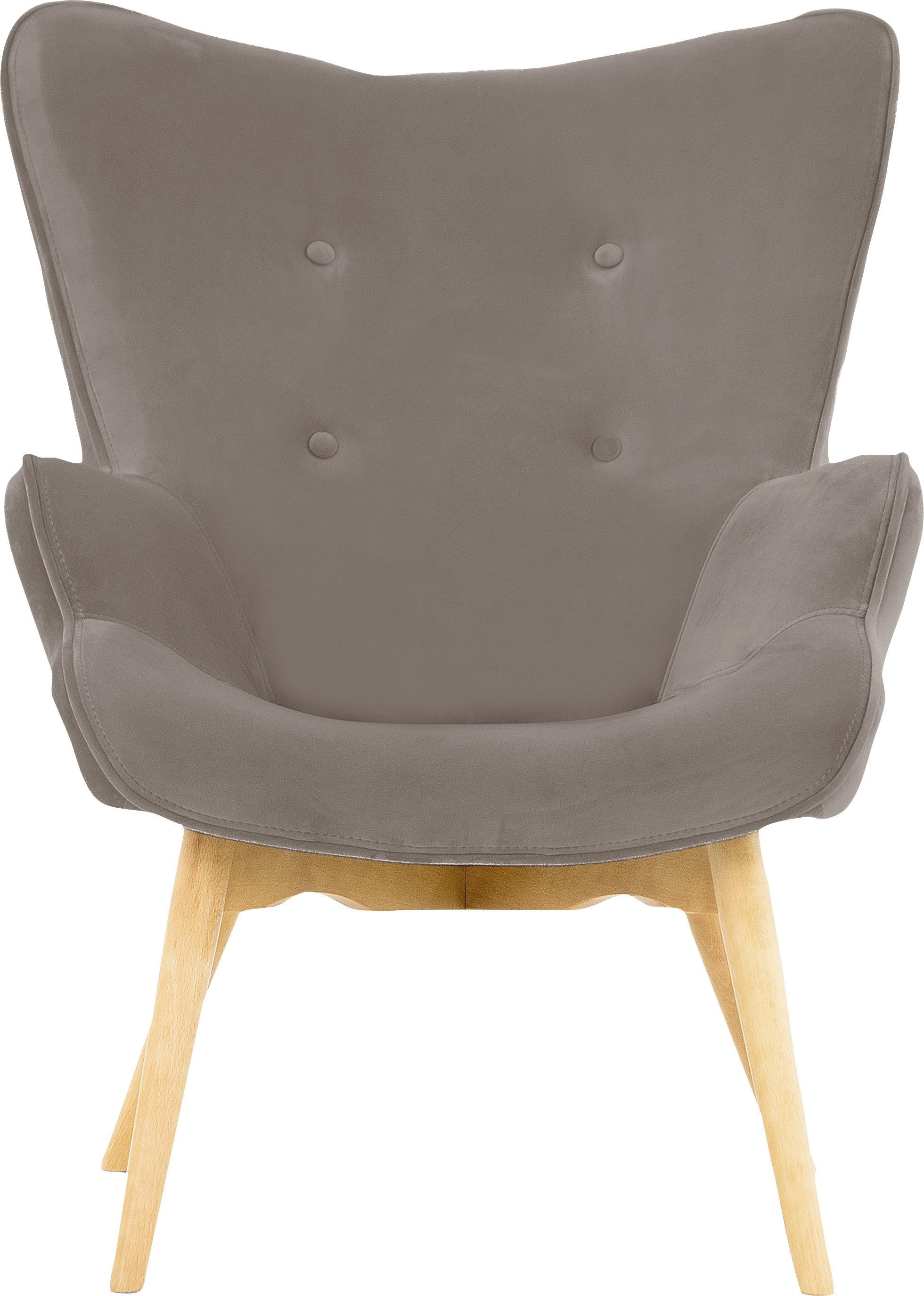 Home affaire Sessel "Egense" wahlweise mit oder ohne Hocker günstig online kaufen