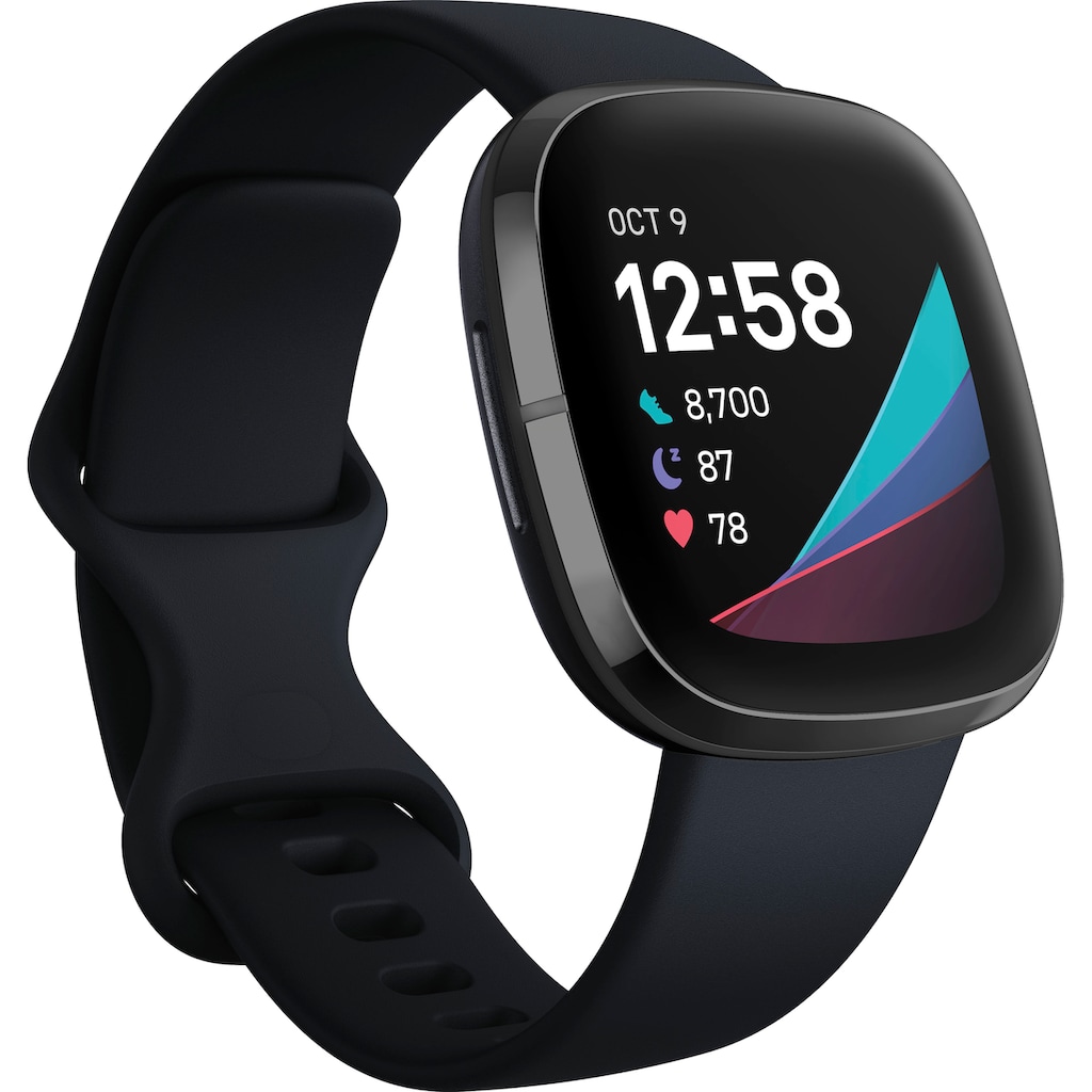 fitbit by Google Smartwatch »Sense«, (FitbitOS5)