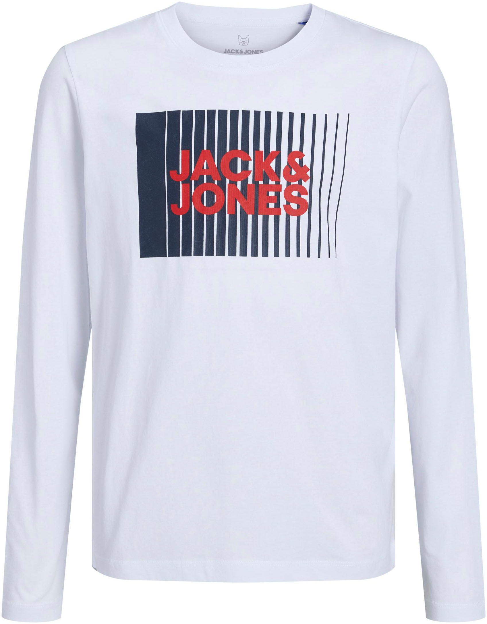 Jack & Jones Junior Langarmshirt »JJECORP LOGO TEE PLAY LS O-NECK NOOS JNR«