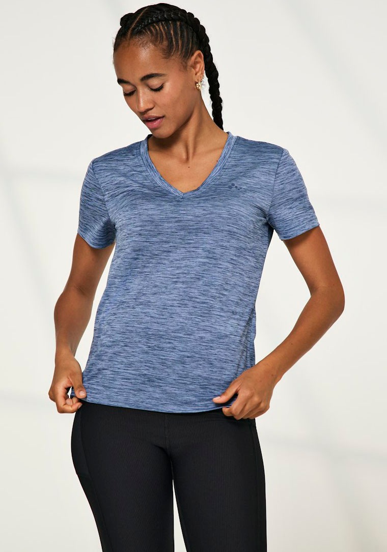ONLY Play Trainingsshirt »ONPCORE LIFE VN SS REG TEE NOOS«, mit reflektierenden Details