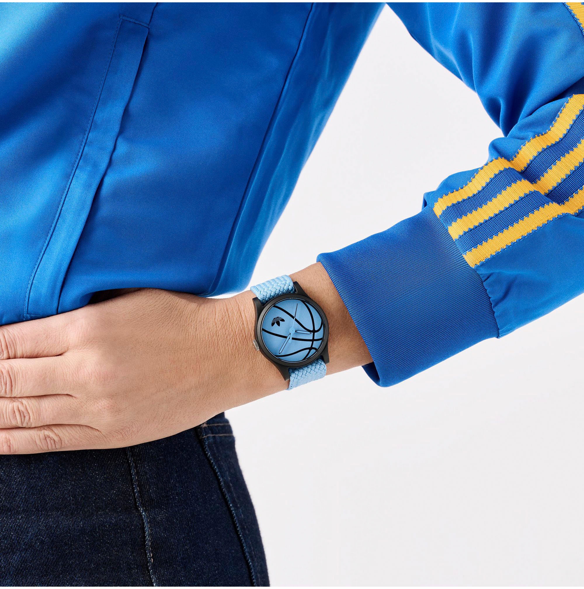 adidas Originals Quarzuhr »GAME ONE«, Armbanduhr, Herrenuhr, Damenuhr,Nylonarmband,wasserabweisend bis 5 bar