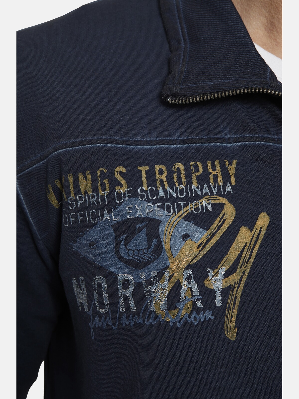 Jan Vanderstorm Sweatjacke »Sweatjacke SIVID«