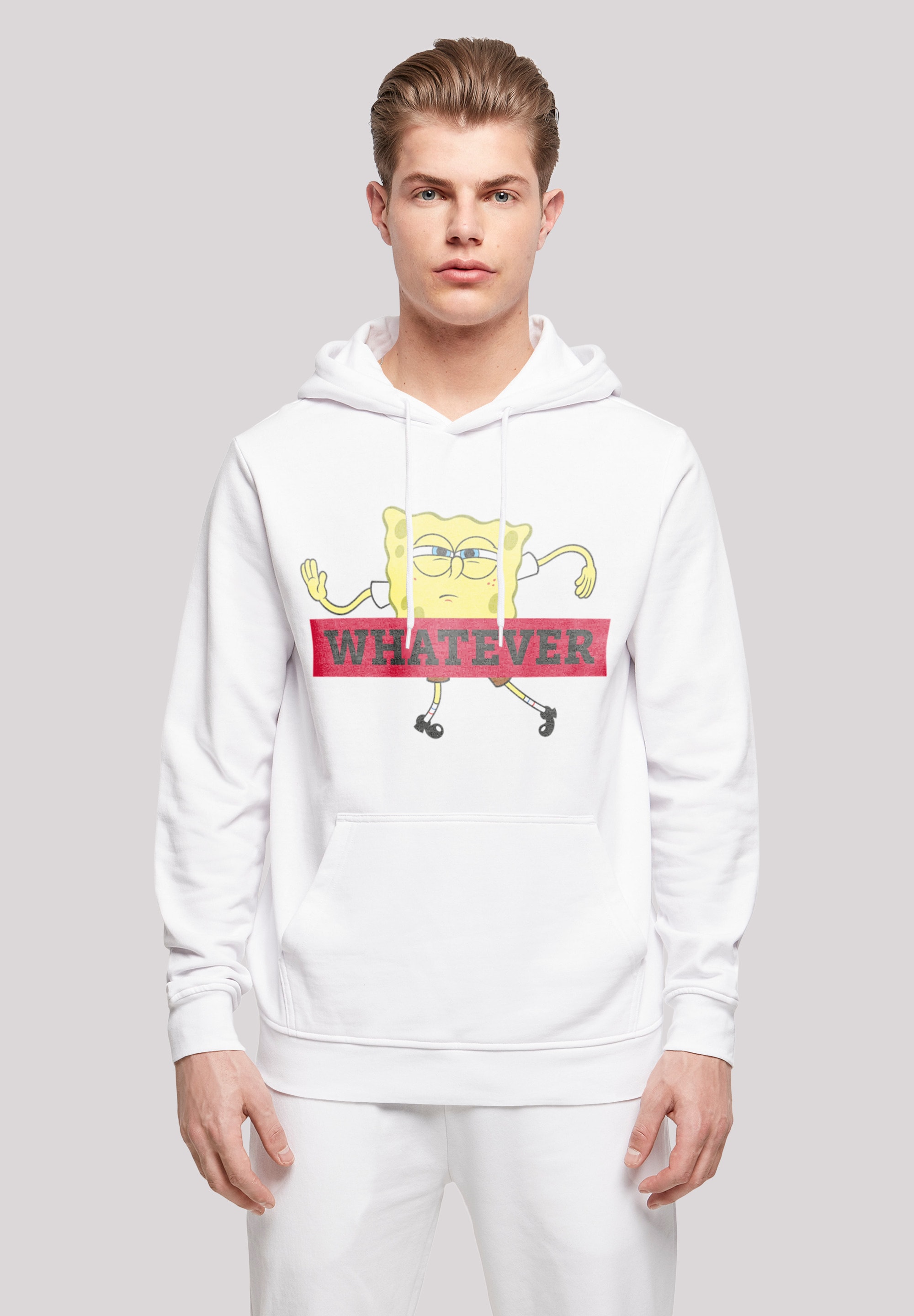 Kapuzenpullover »Spongebob Schwammkopf WHATEVER«, Print