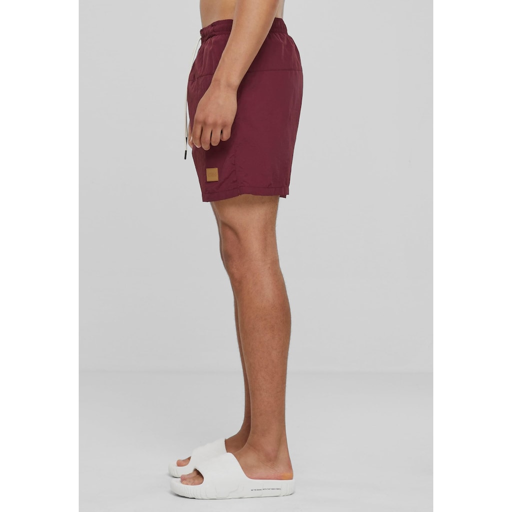 URBAN CLASSICS Badeshorts »Urban Classics Herren Block Swim Shorts«