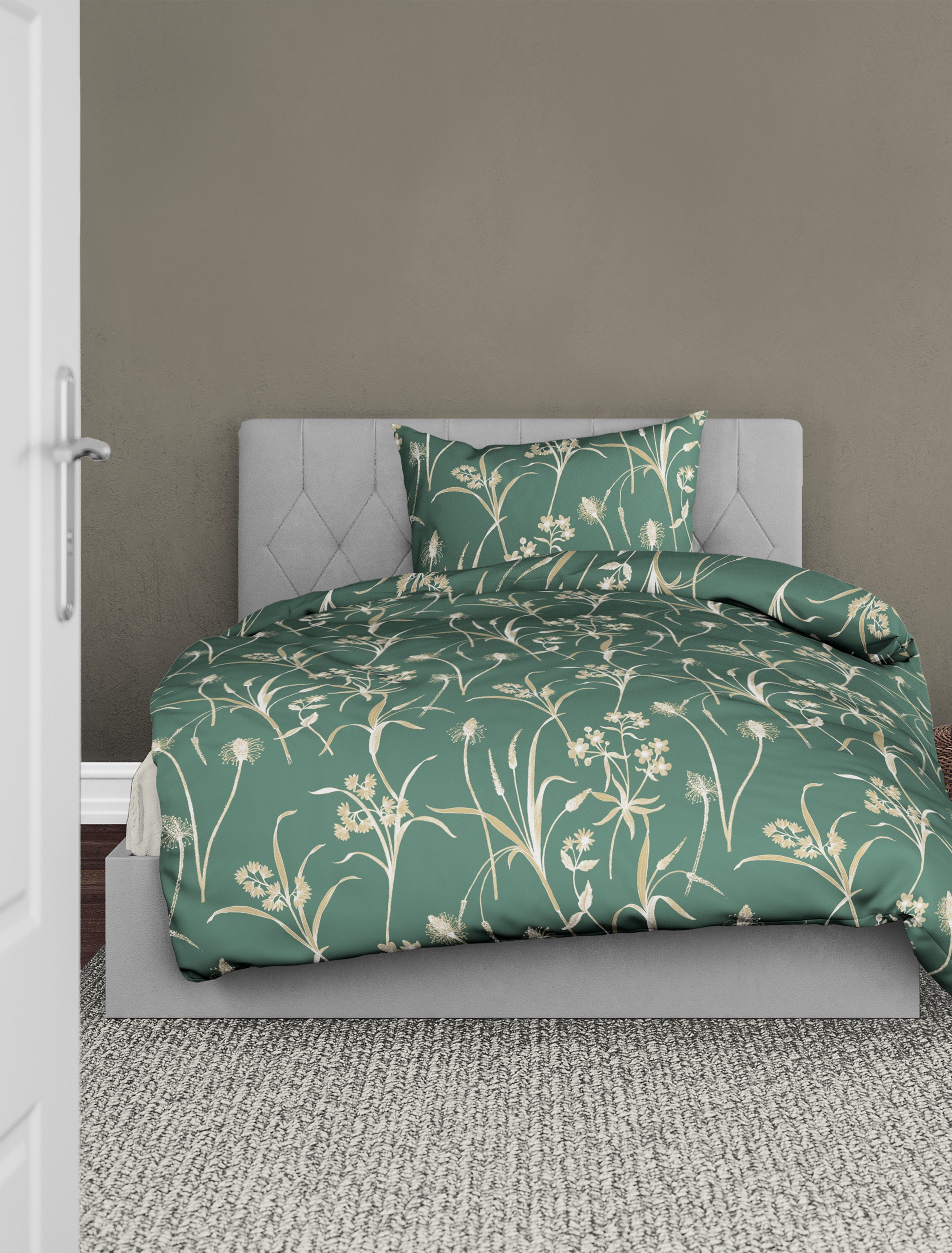 BIERBAUM Bettwäsche "3987" 2 Stk. tlg. Mako-Satin, 100 % Baumwolle, pflegel günstig online kaufen