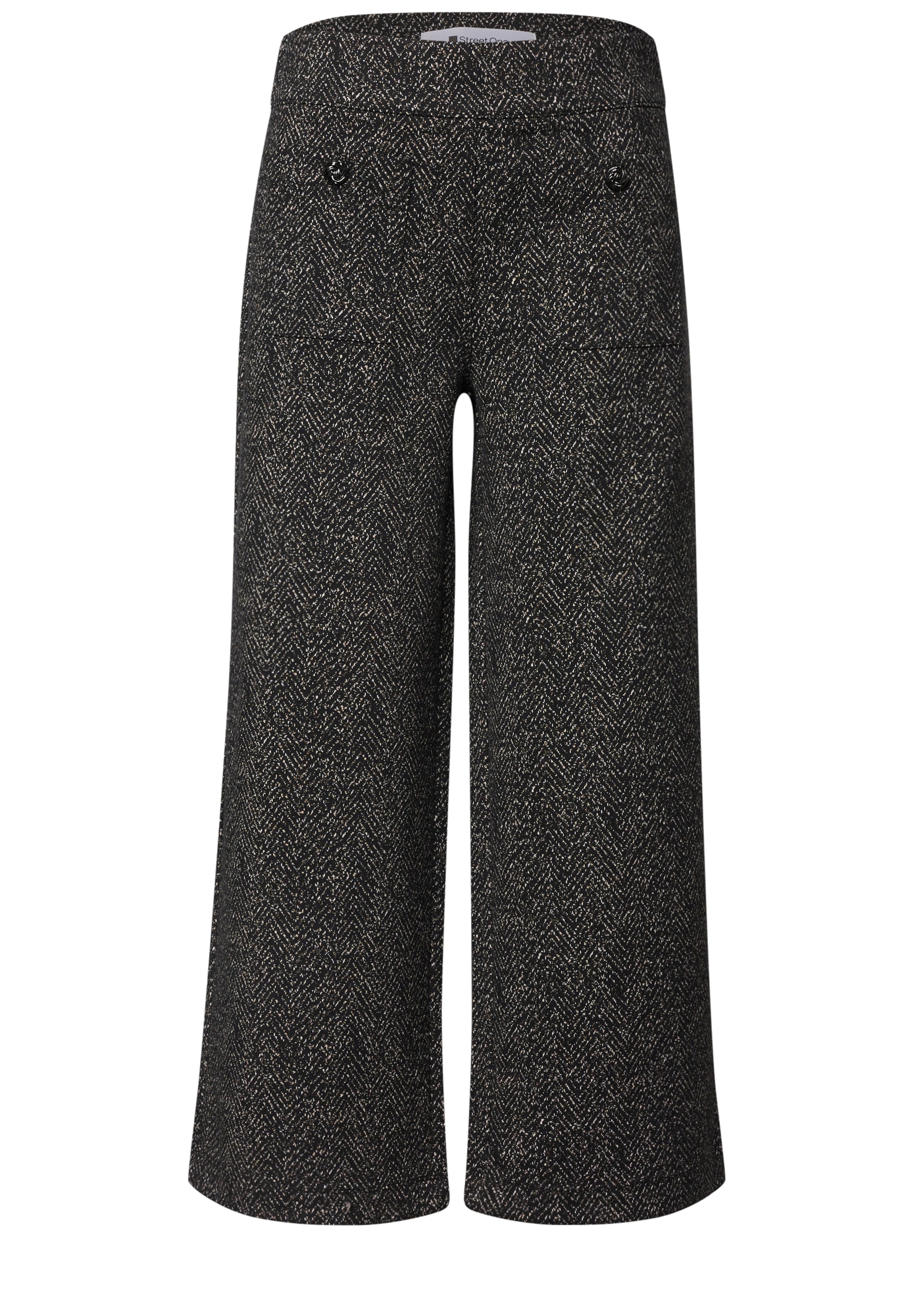 STREET ONE Stoffhose  mit Elastikbund