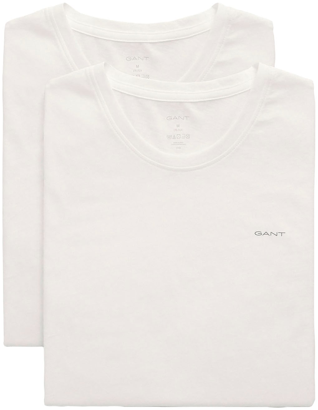 Gant "C-NECK T-SHIRT 2-PACK" 2 Stk. aus besonders weichem Material günstig online kaufen