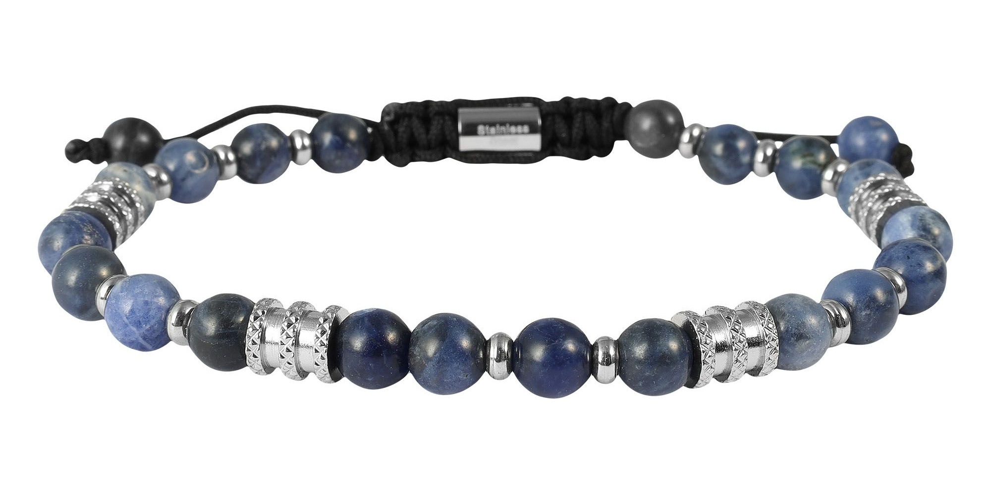 Adelia´s Gliederarmband »Armband – Kugelarmband aus Edelstahl mit Tigerauge 19,5 cm« Geschenkidee: zeitlos und vielseitig