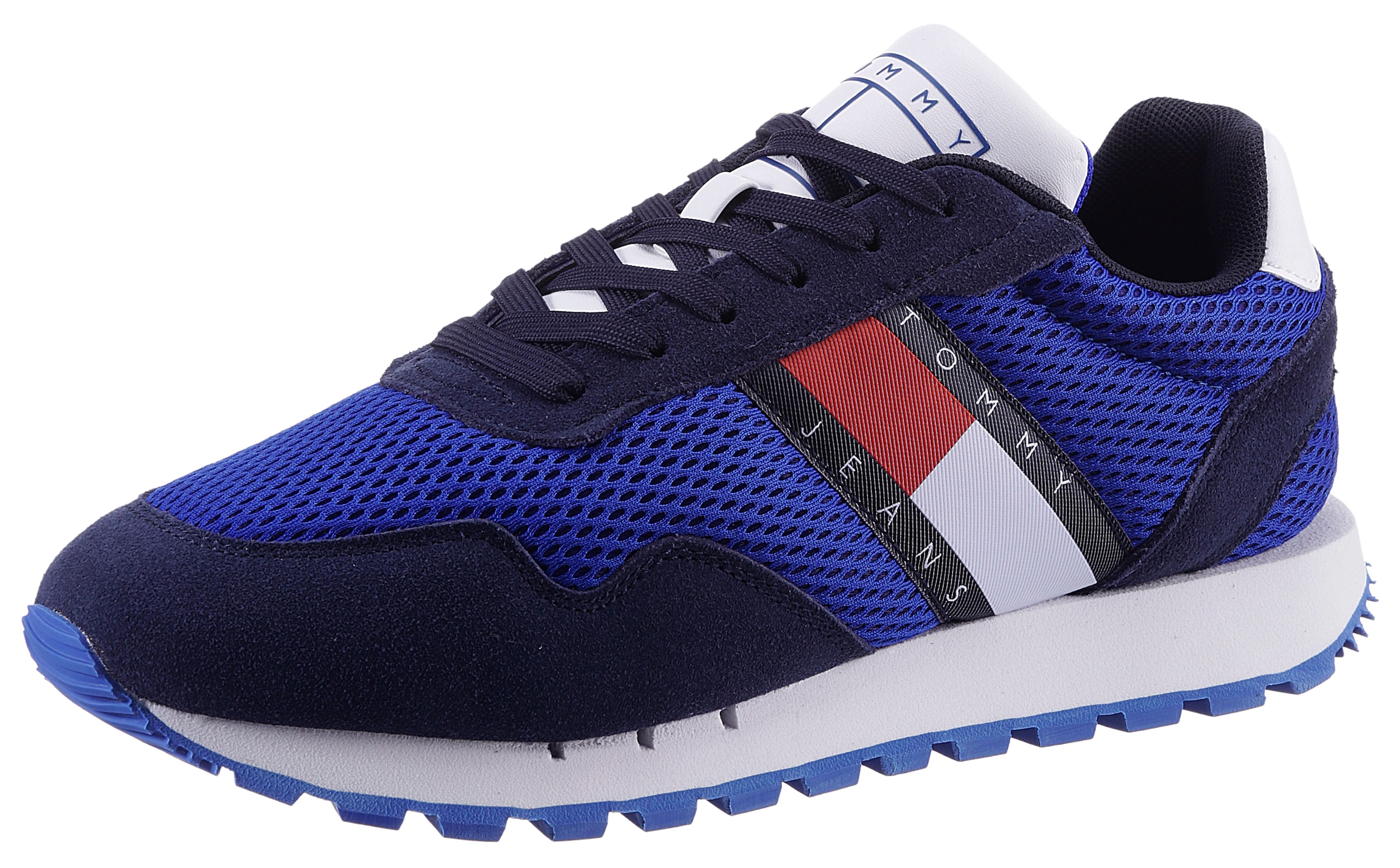 Tommy Jeans Sneaker »TOMMY JEANS RETRO RUNNER MESH« im Materialmix
